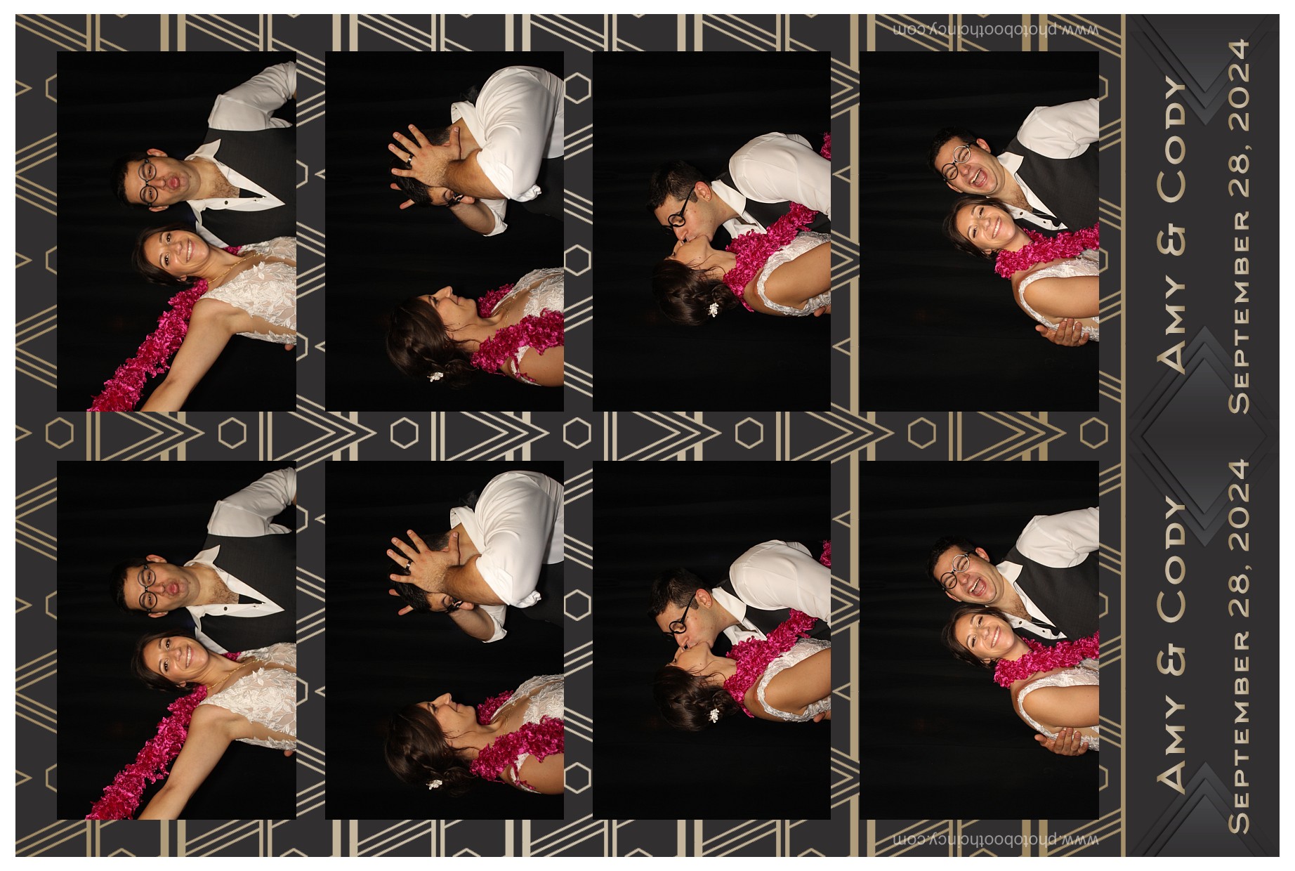 Cody & Amy Saraco-Polner  | View more photos from the event at gallery.photoboothcincy.com/u/PhotoBoothCincy/Cody-Amy-Saraco-Polner
