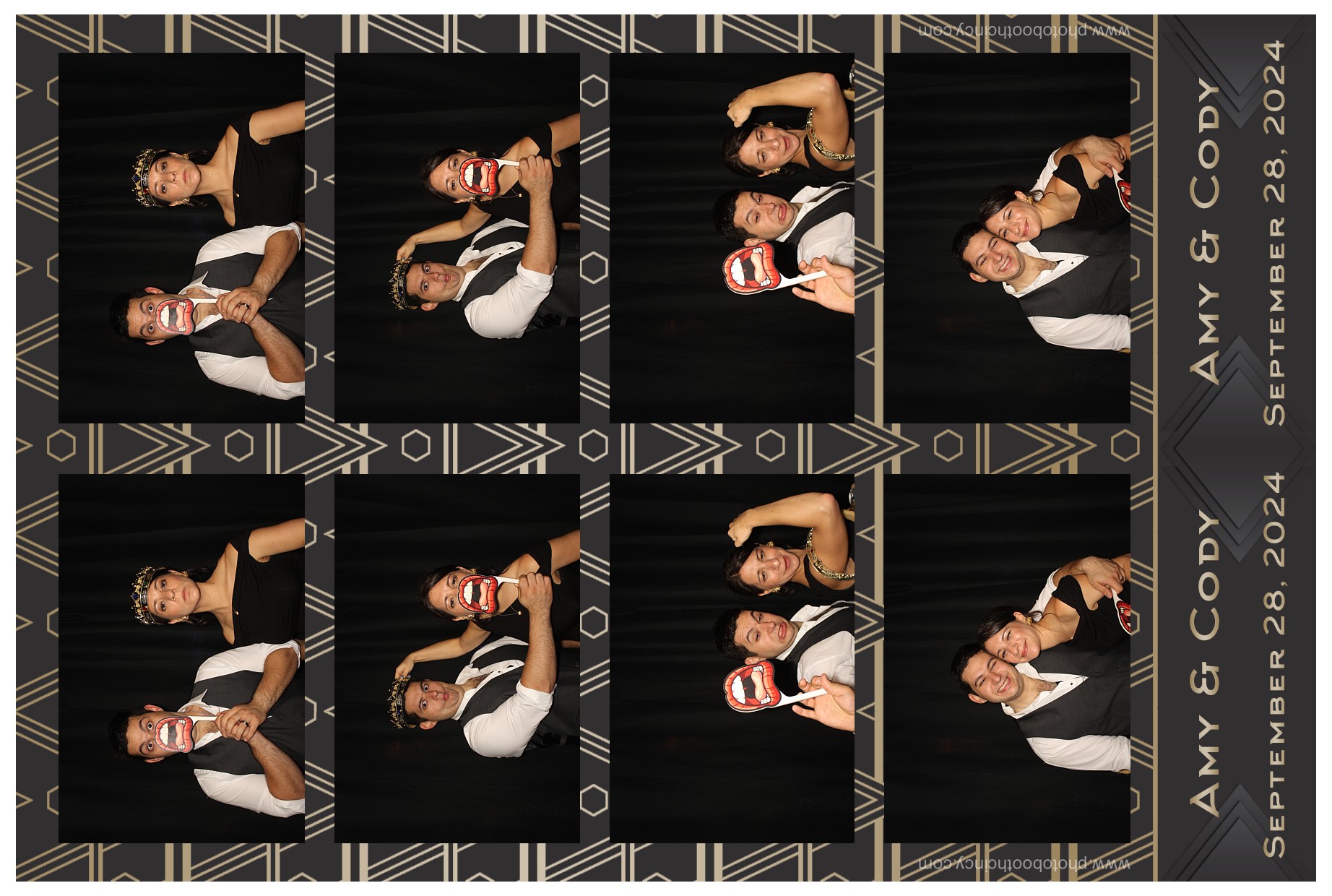 Cody & Amy Saraco-Polner  | View more photos from the event at gallery.photoboothcincy.com/u/PhotoBoothCincy/Cody-Amy-Saraco-Polner