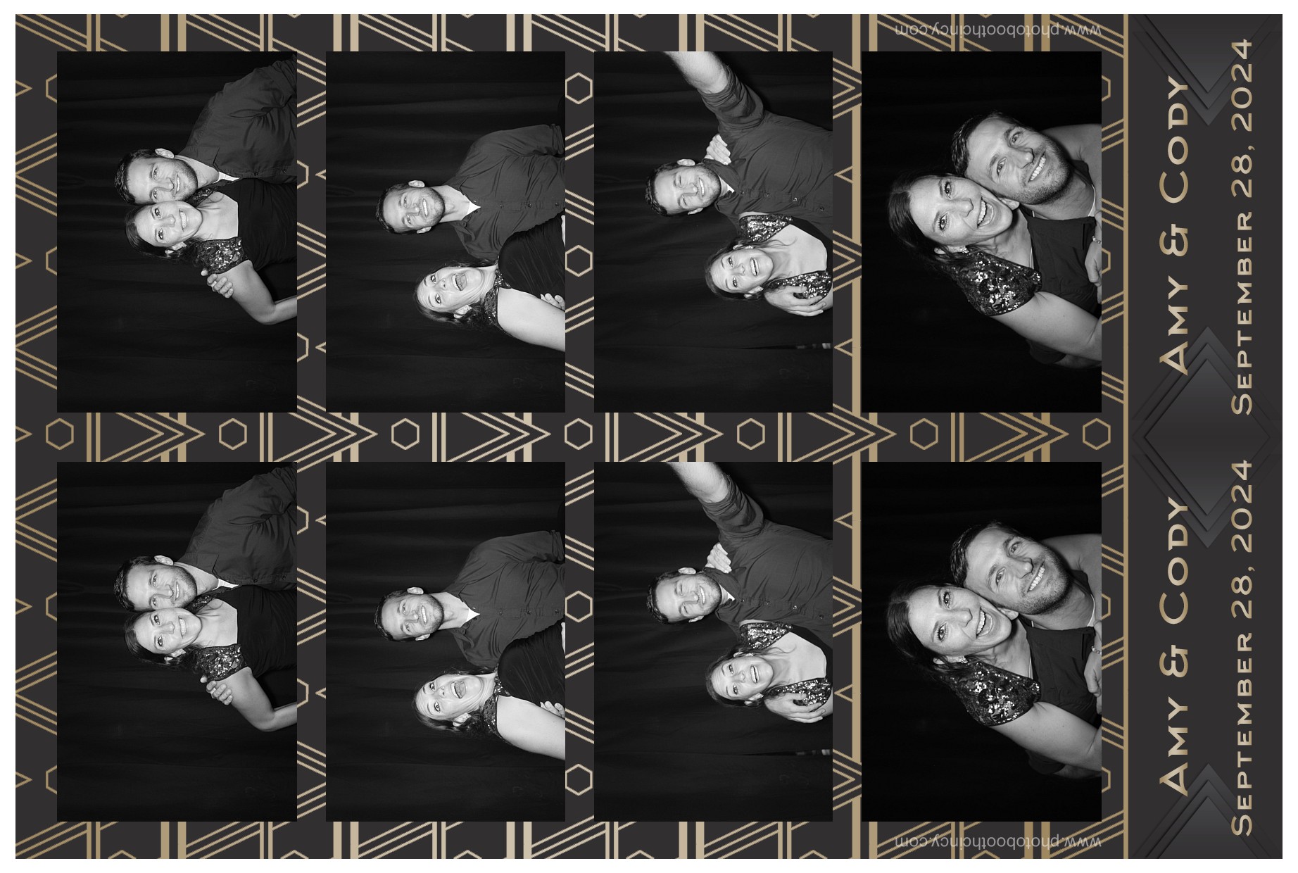 Cody & Amy Saraco-Polner  | View more photos from the event at gallery.photoboothcincy.com/u/PhotoBoothCincy/Cody-Amy-Saraco-Polner