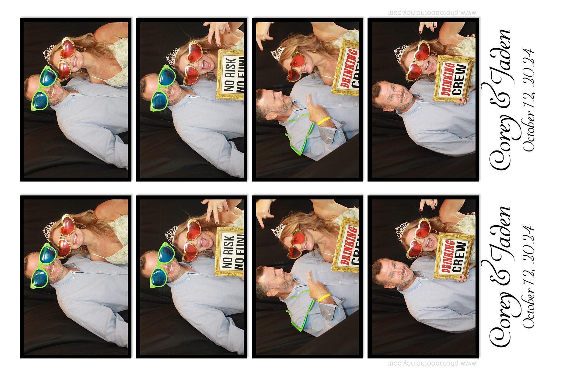 Corey & Jaden | View more photos from the event at gallery.photoboothcincy.com/u/PhotoBoothCincy/Corey-Jaden