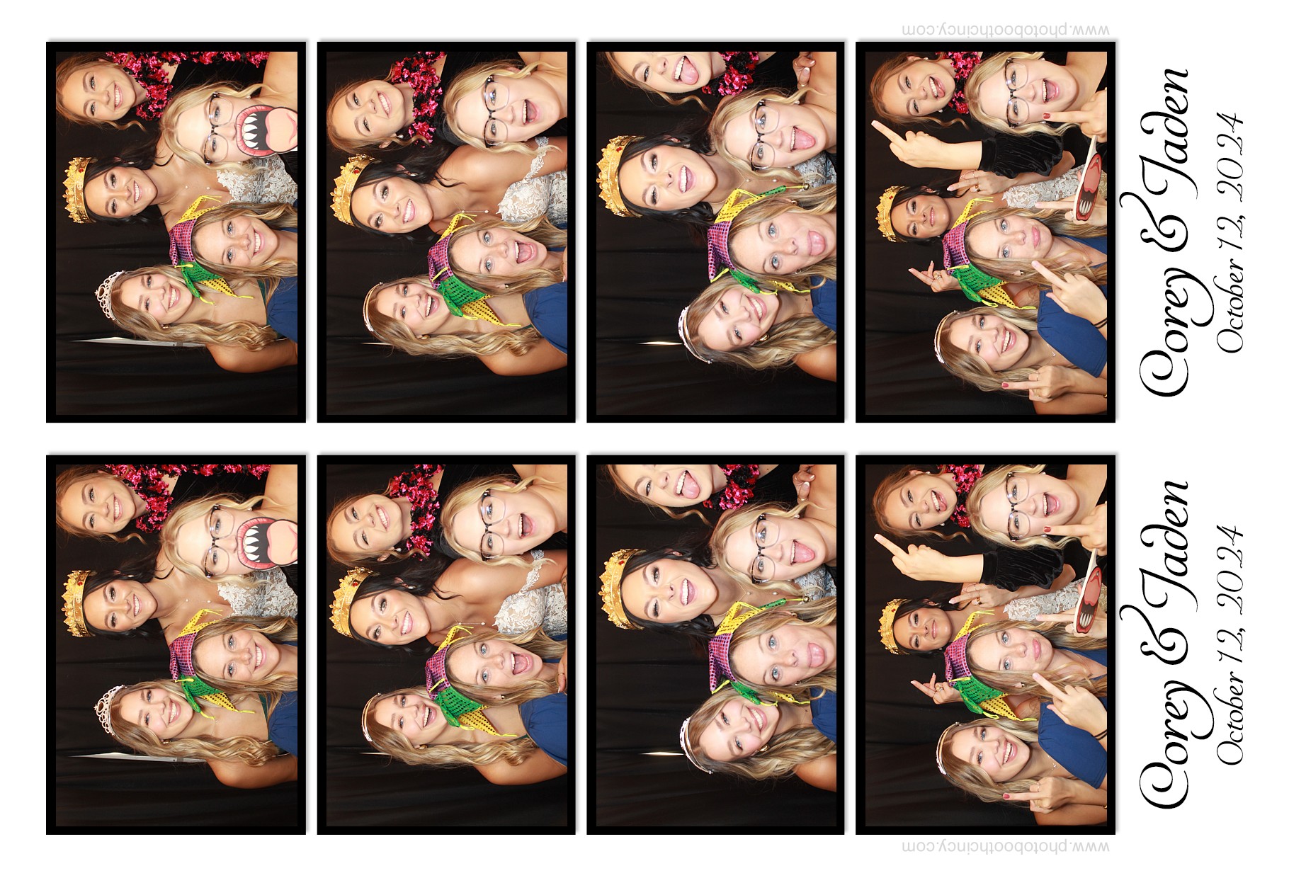 Corey & Jaden | View more photos from the event at gallery.photoboothcincy.com/u/PhotoBoothCincy/Corey-Jaden