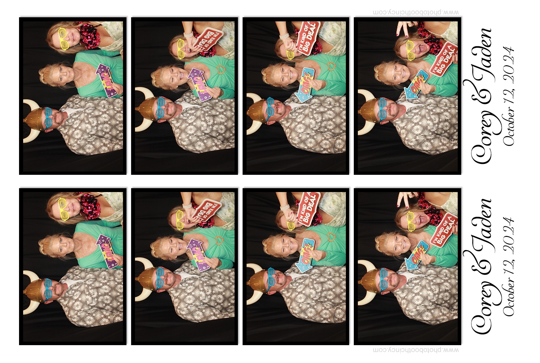 Corey & Jaden | View more photos from the event at gallery.photoboothcincy.com/u/PhotoBoothCincy/Corey-Jaden