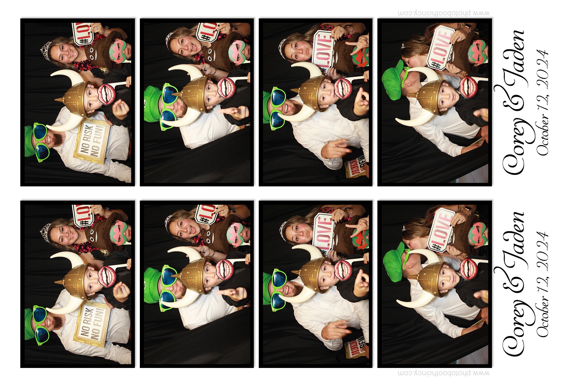 Corey & Jaden | View more photos from the event at gallery.photoboothcincy.com/u/PhotoBoothCincy/Corey-Jaden