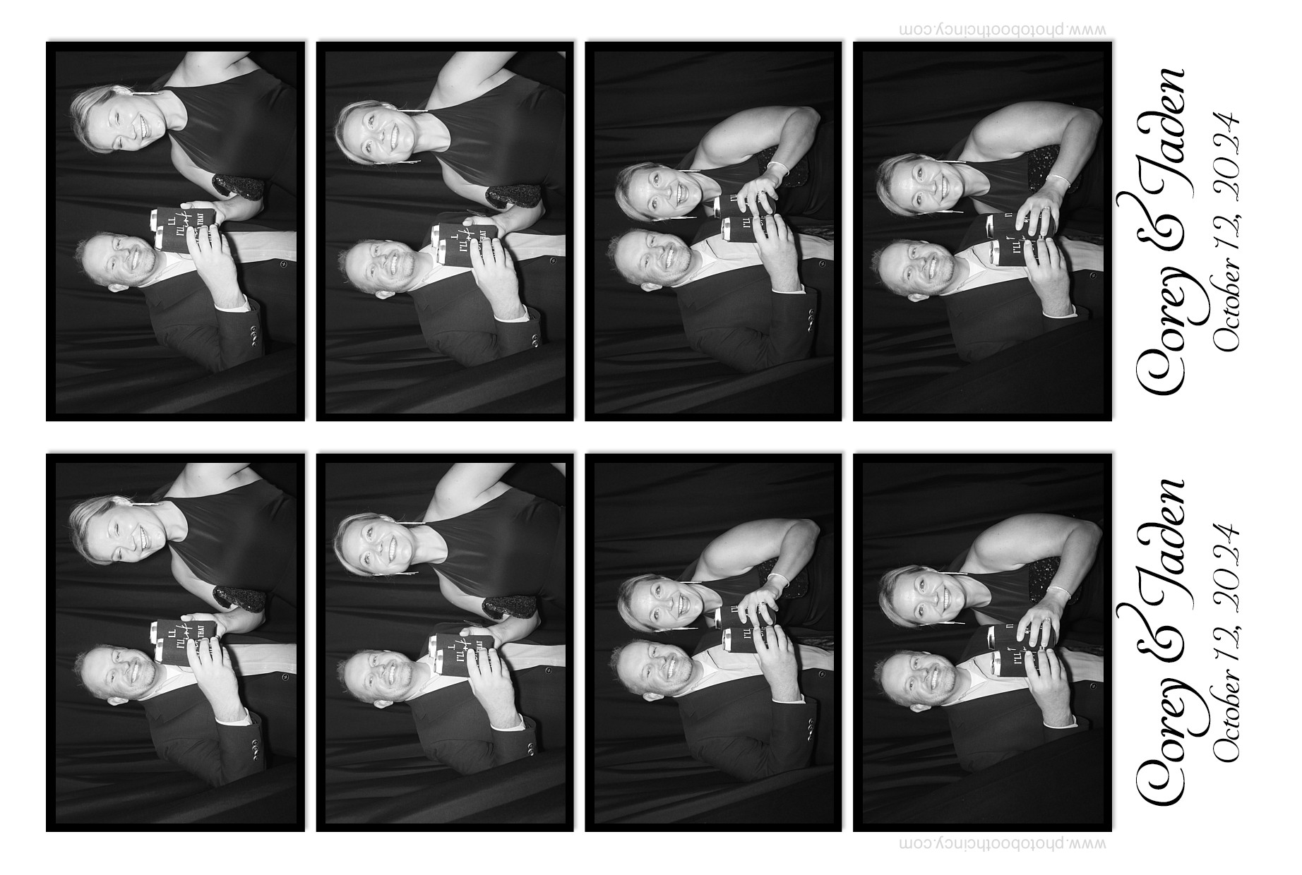 Corey & Jaden | View more photos from the event at gallery.photoboothcincy.com/u/PhotoBoothCincy/Corey-Jaden