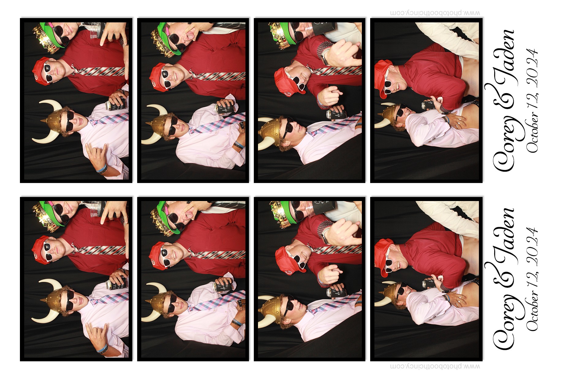 Corey & Jaden | View more photos from the event at gallery.photoboothcincy.com/u/PhotoBoothCincy/Corey-Jaden