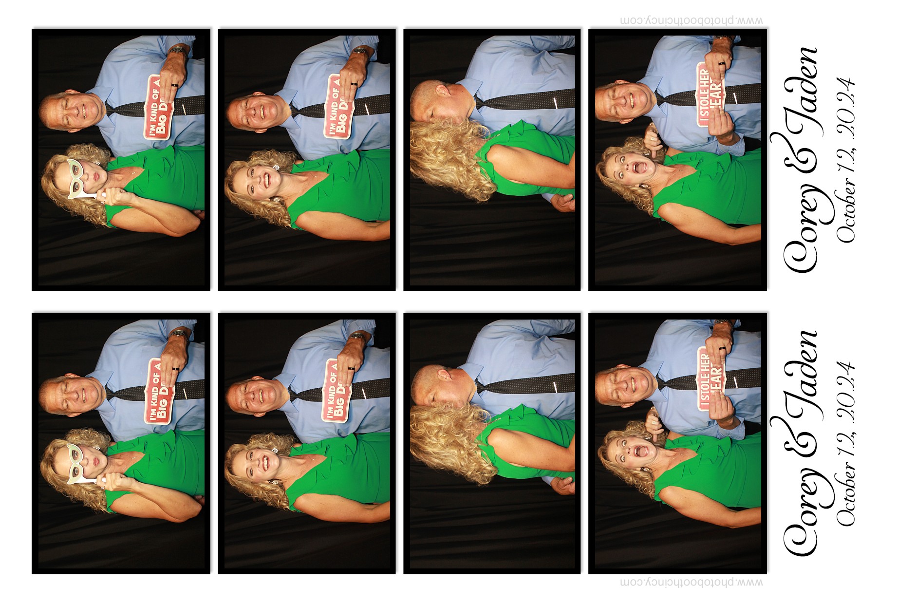 Corey & Jaden | View more photos from the event at gallery.photoboothcincy.com/u/PhotoBoothCincy/Corey-Jaden