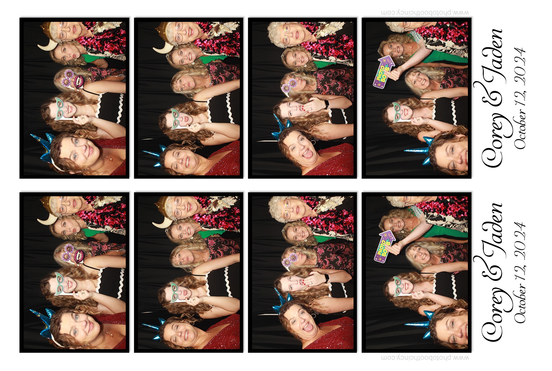 Corey & Jaden | View more photos from the event at gallery.photoboothcincy.com/u/PhotoBoothCincy/Corey-Jaden
