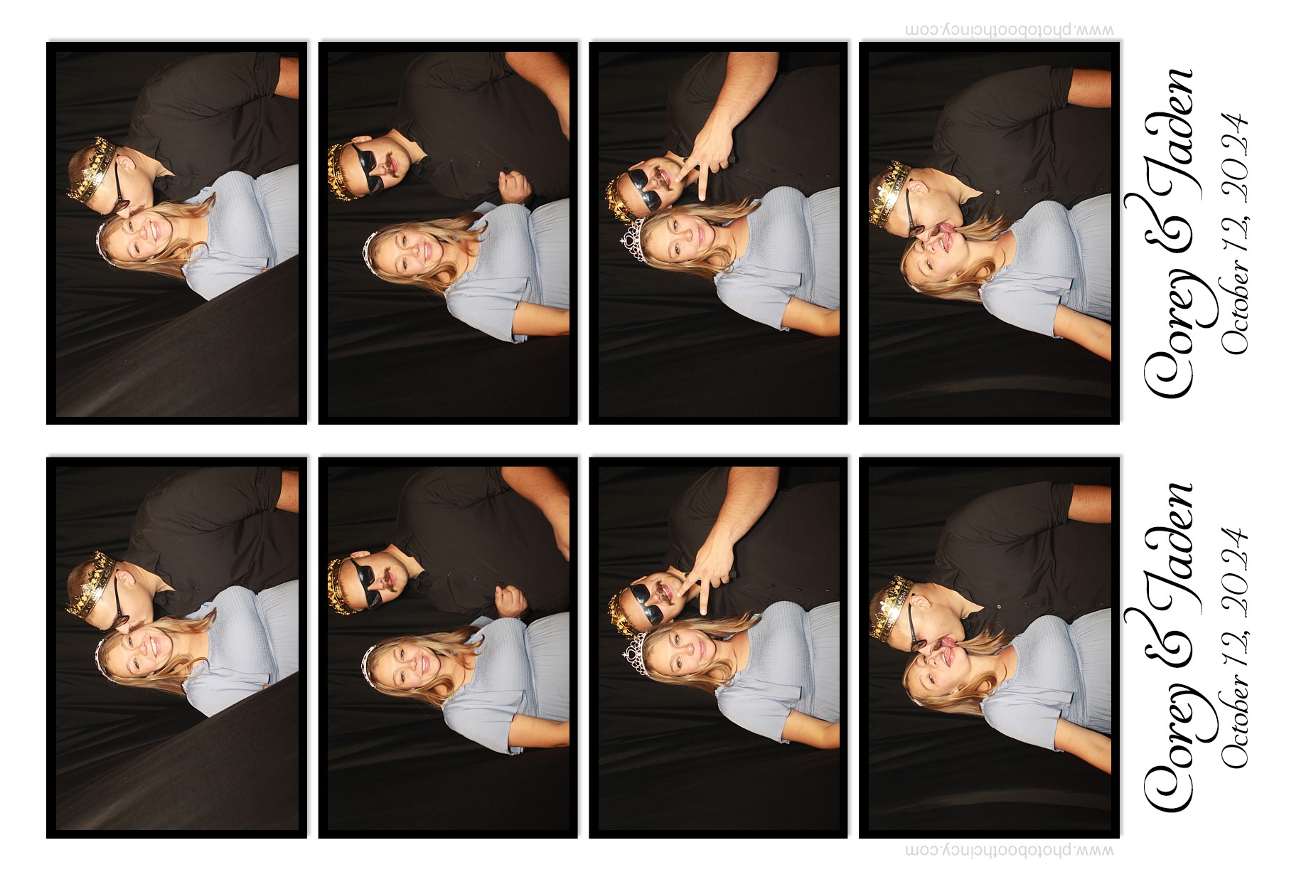 Corey & Jaden | View more photos from the event at gallery.photoboothcincy.com/u/PhotoBoothCincy/Corey-Jaden