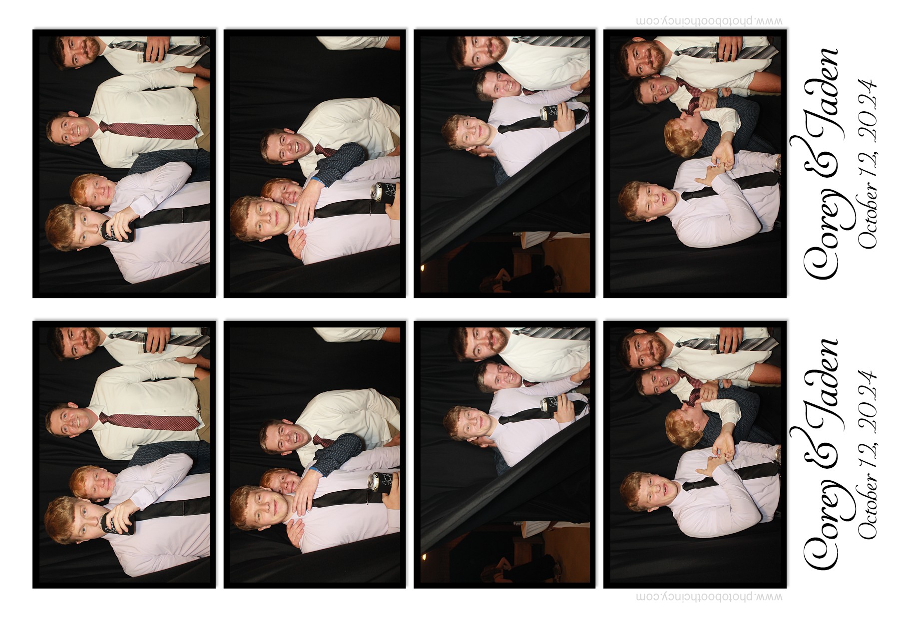 Corey & Jaden | View more photos from the event at gallery.photoboothcincy.com/u/PhotoBoothCincy/Corey-Jaden