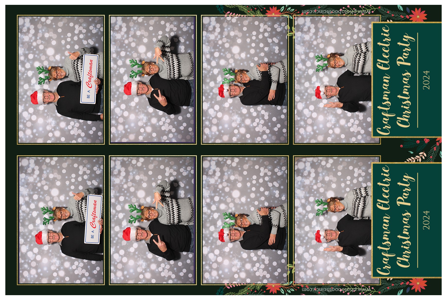 Craftsman Electric Christmas Party | View more photos from the event at gallery.photoboothcincy.com/u/PhotoBoothCincy/Craftsman-Electric-Christmas-Party