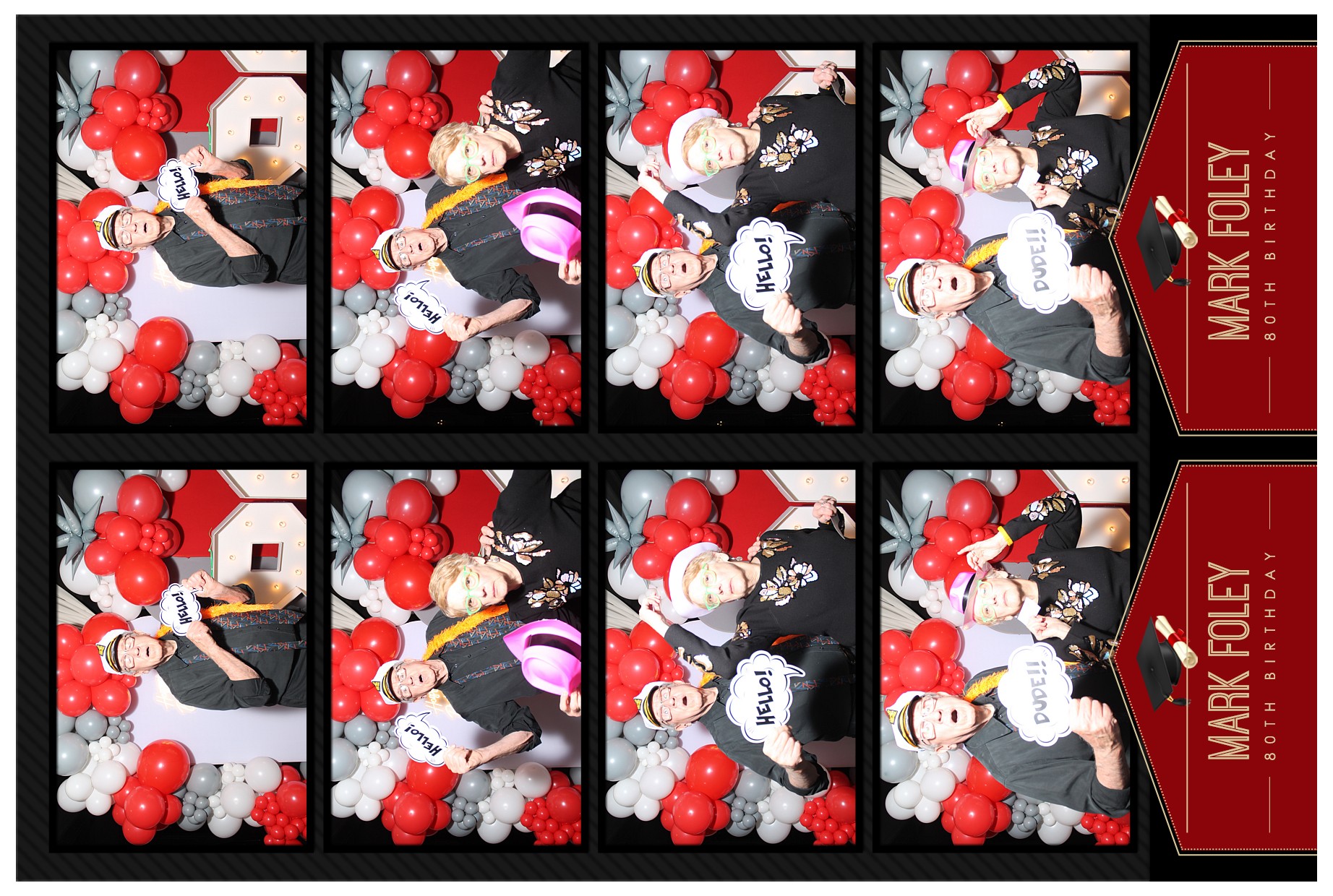 Dads 80th Birthday | View more photos from the event at gallery.photoboothcincy.com/u/PhotoBoothCincy/Dads-80th-Birthday