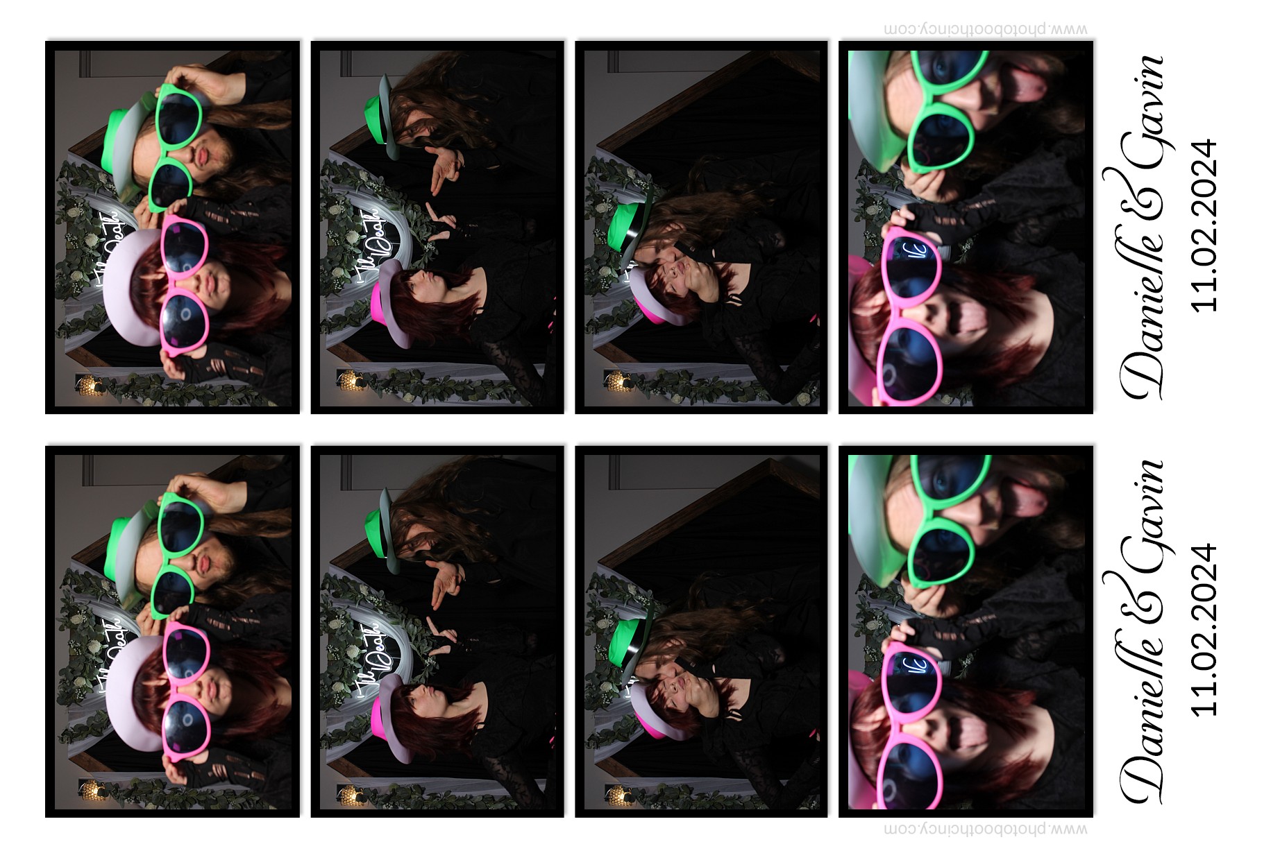 Danielle & Gavin | View more photos from the event at gallery.photoboothcincy.com/u/PhotoBoothCincy/Danielle-Gavin