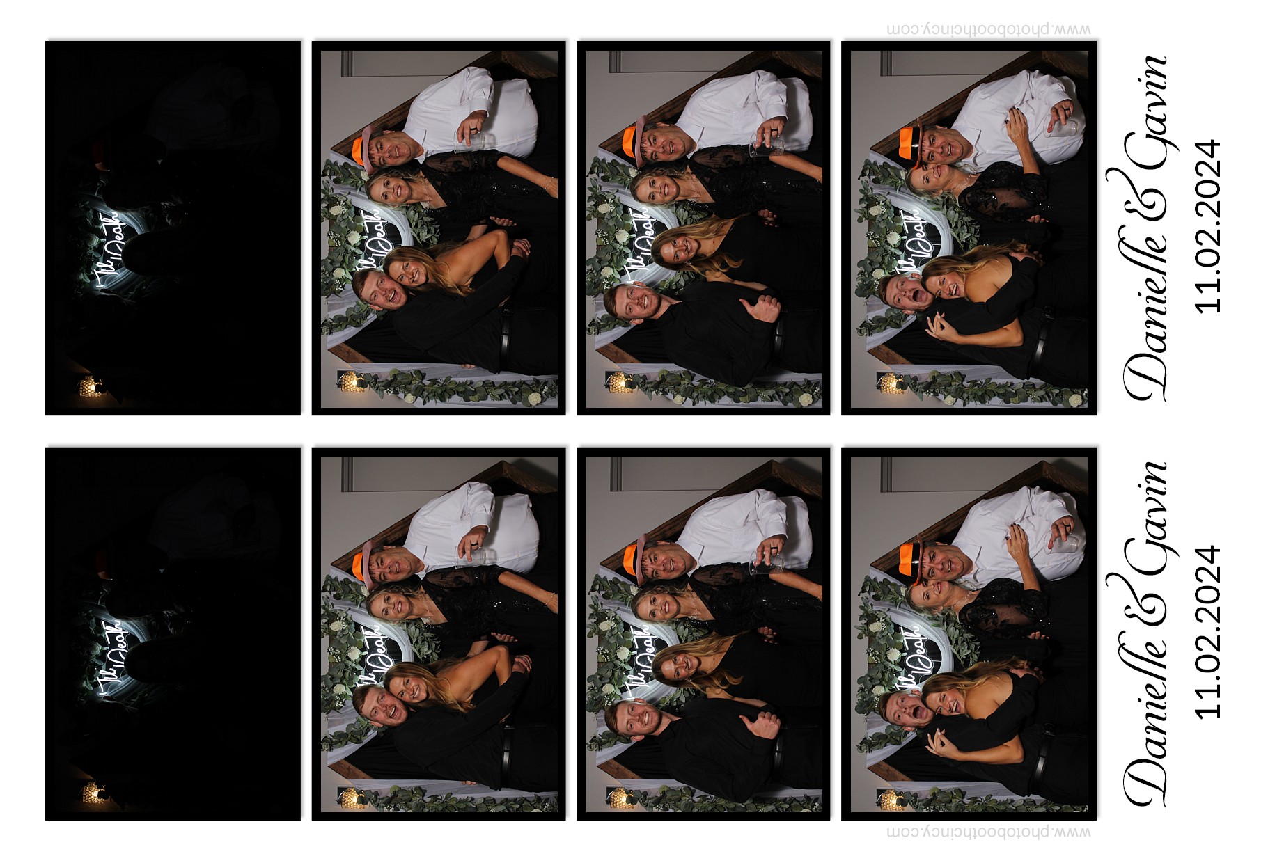 Danielle & Gavin | View more photos from the event at gallery.photoboothcincy.com/u/PhotoBoothCincy/Danielle-Gavin