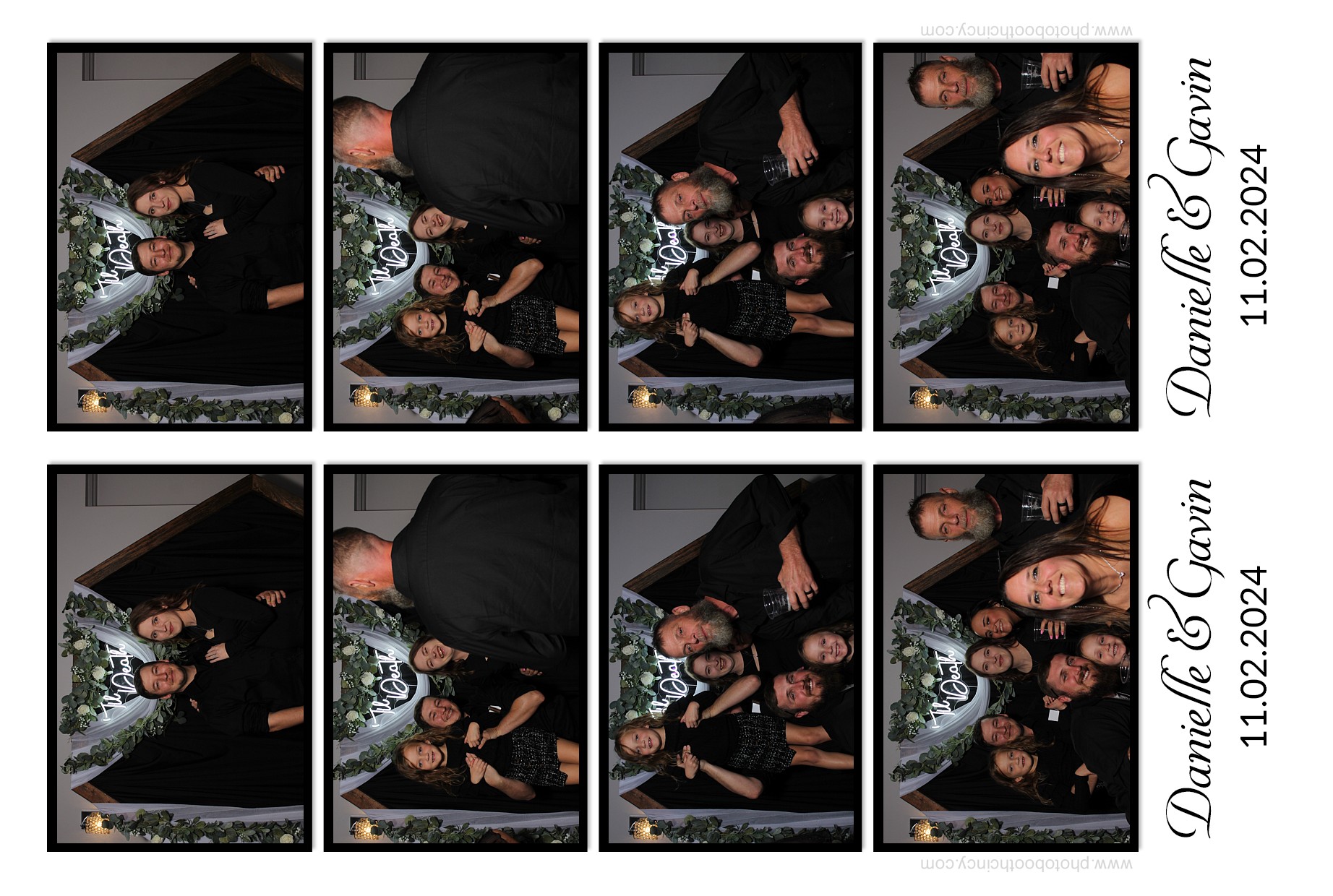 Danielle & Gavin | View more photos from the event at gallery.photoboothcincy.com/u/PhotoBoothCincy/Danielle-Gavin
