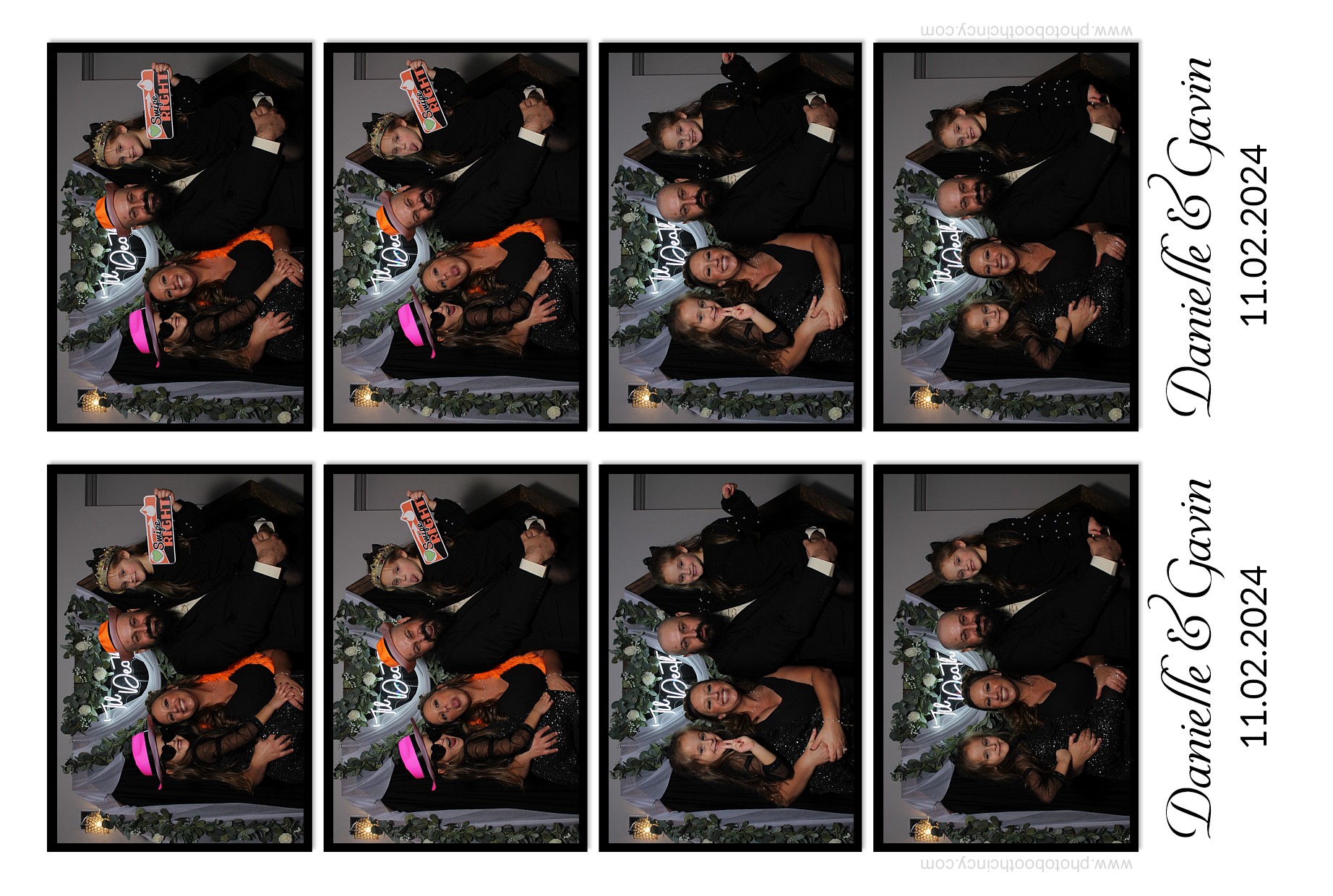 Danielle & Gavin | View more photos from the event at gallery.photoboothcincy.com/u/PhotoBoothCincy/Danielle-Gavin