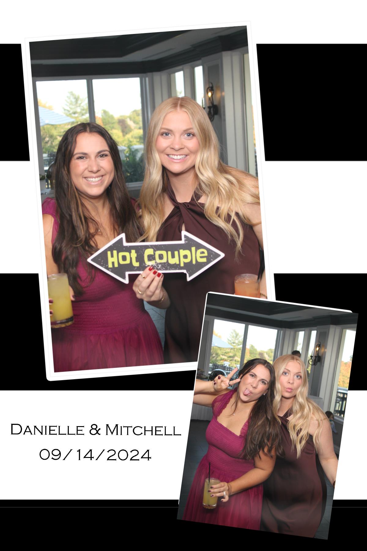 Danielle & Mitchell Eglar | View more photos from the event at gallery.photoboothcincy.com/u/PhotoBoothCincy/Danielle-Mitchell-Eglar
