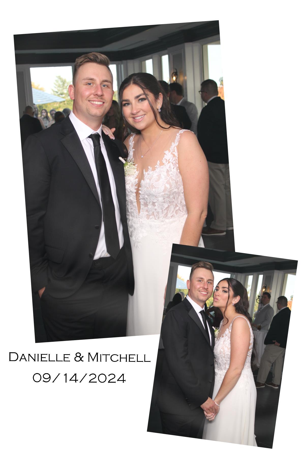 Danielle & Mitchell Eglar | View more photos from the event at gallery.photoboothcincy.com/u/PhotoBoothCincy/Danielle-Mitchell-Eglar