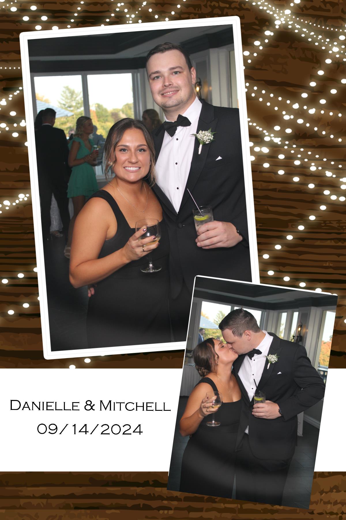 Danielle & Mitchell Eglar | View more photos from the event at gallery.photoboothcincy.com/u/PhotoBoothCincy/Danielle-Mitchell-Eglar