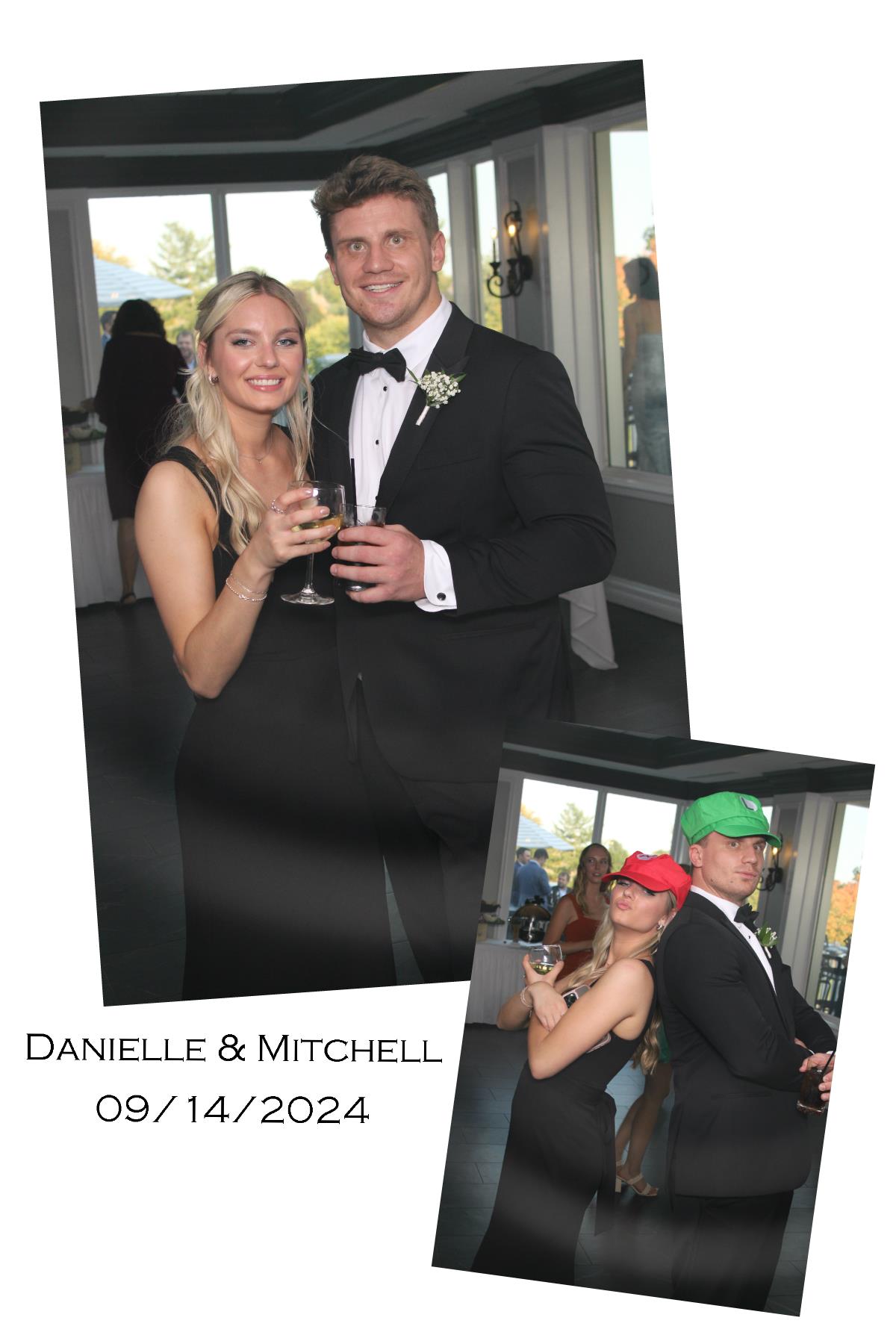 Danielle & Mitchell Eglar | View more photos from the event at gallery.photoboothcincy.com/u/PhotoBoothCincy/Danielle-Mitchell-Eglar