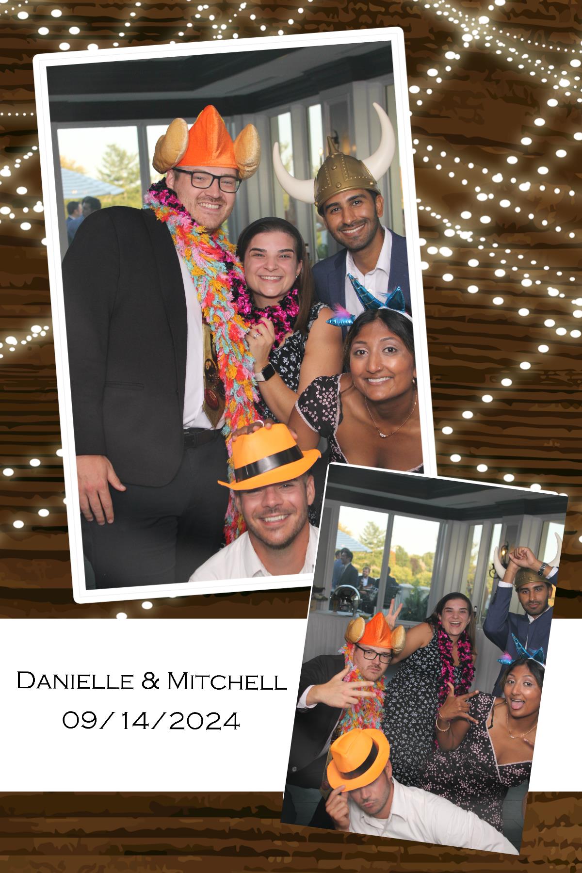 Danielle & Mitchell Eglar | View more photos from the event at gallery.photoboothcincy.com/u/PhotoBoothCincy/Danielle-Mitchell-Eglar