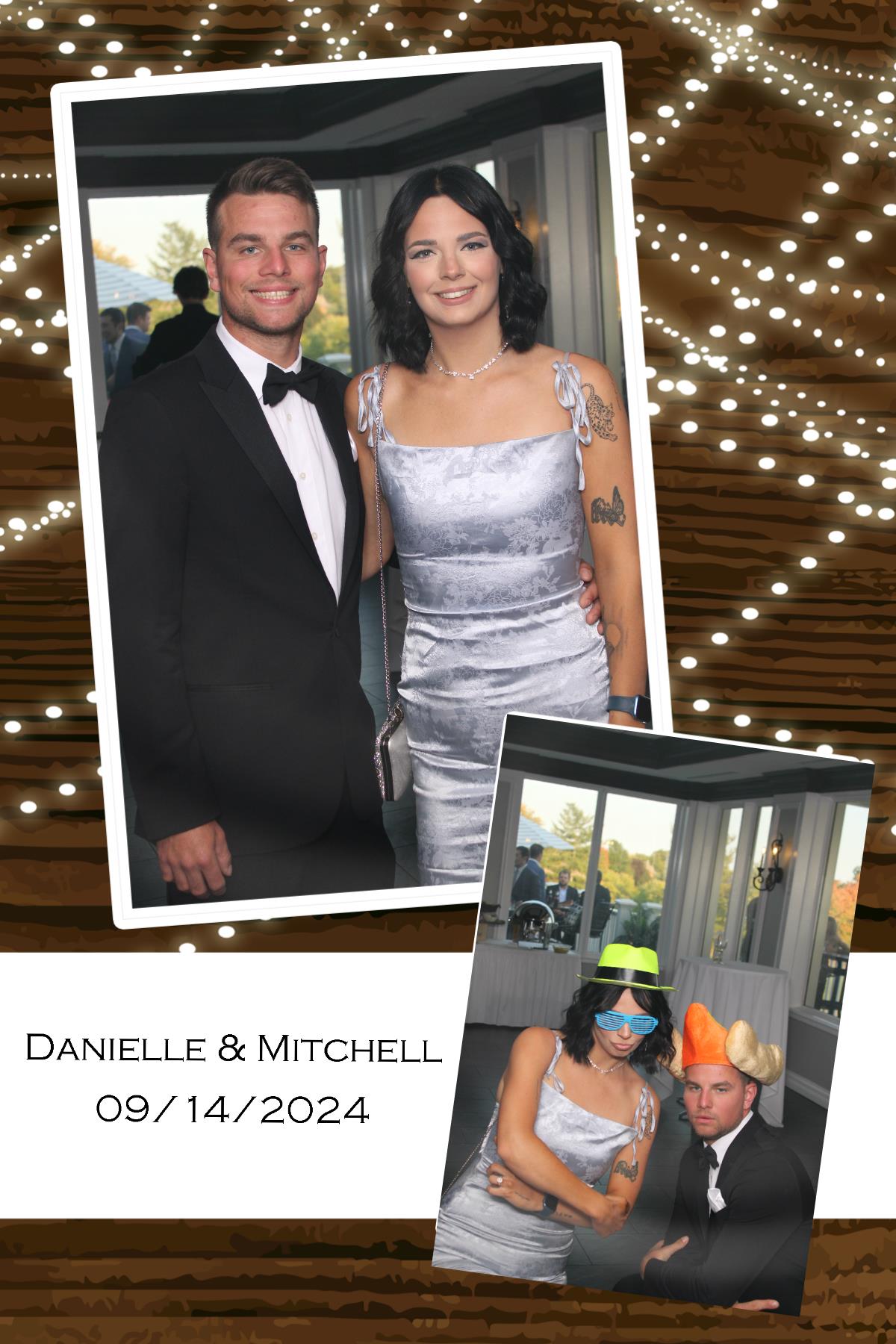 Danielle & Mitchell Eglar | View more photos from the event at gallery.photoboothcincy.com/u/PhotoBoothCincy/Danielle-Mitchell-Eglar