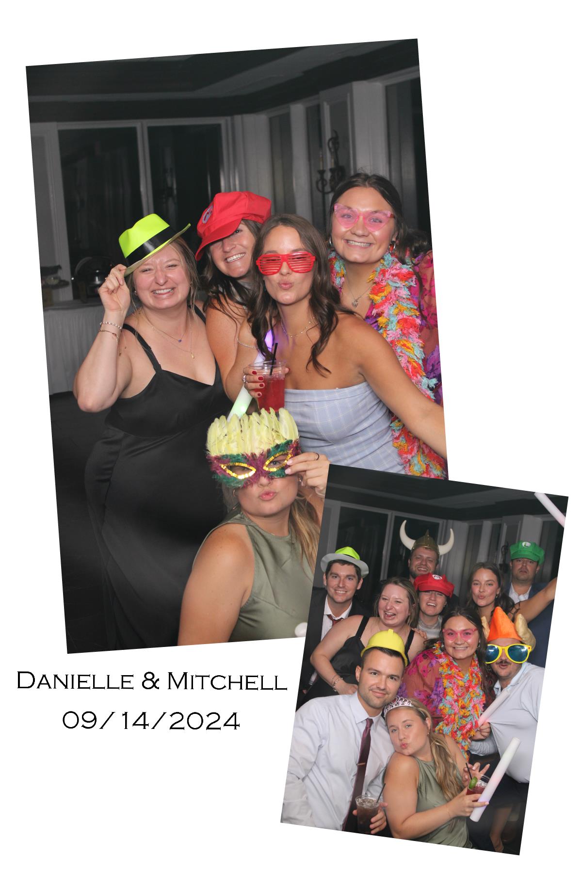 Danielle & Mitchell Eglar | View more photos from the event at gallery.photoboothcincy.com/u/PhotoBoothCincy/Danielle-Mitchell-Eglar
