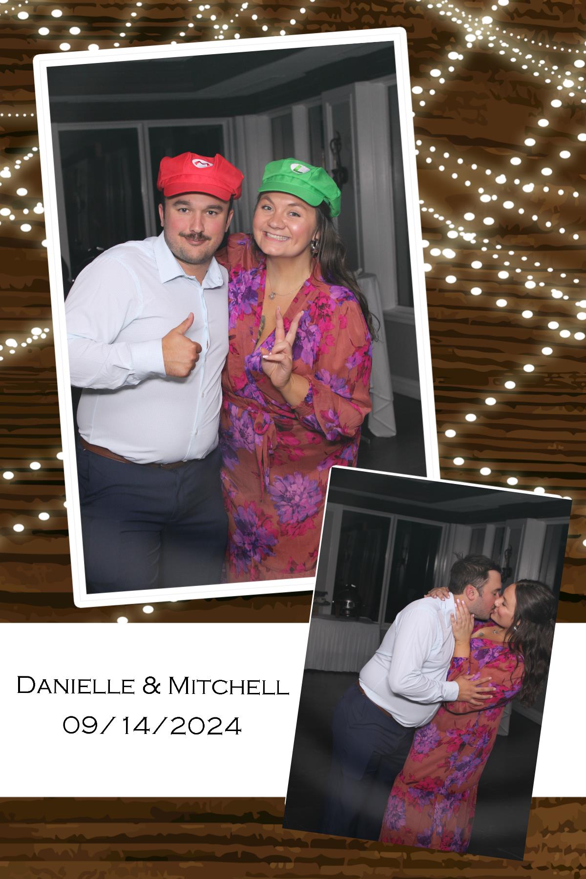 Danielle & Mitchell Eglar | View more photos from the event at gallery.photoboothcincy.com/u/PhotoBoothCincy/Danielle-Mitchell-Eglar