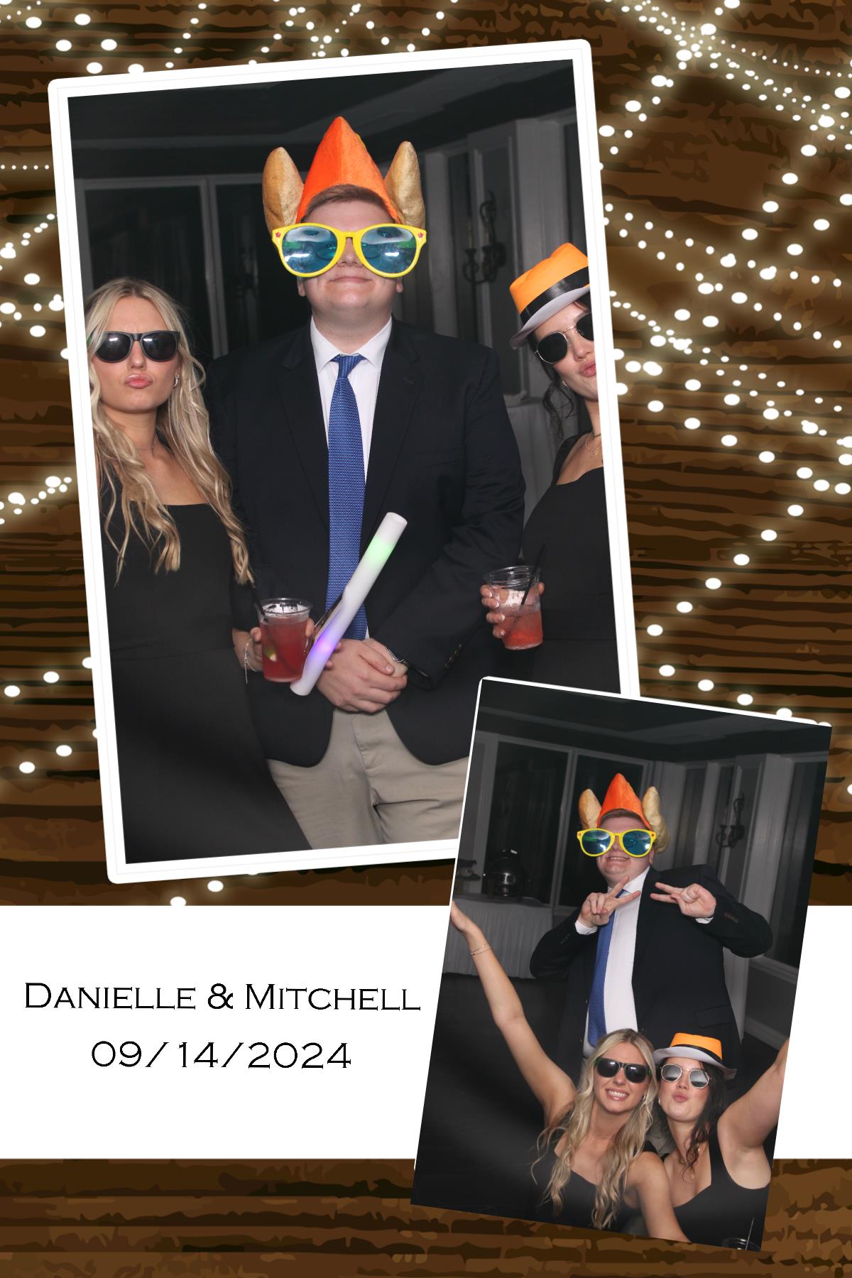 Danielle & Mitchell Eglar | View more photos from the event at gallery.photoboothcincy.com/u/PhotoBoothCincy/Danielle-Mitchell-Eglar