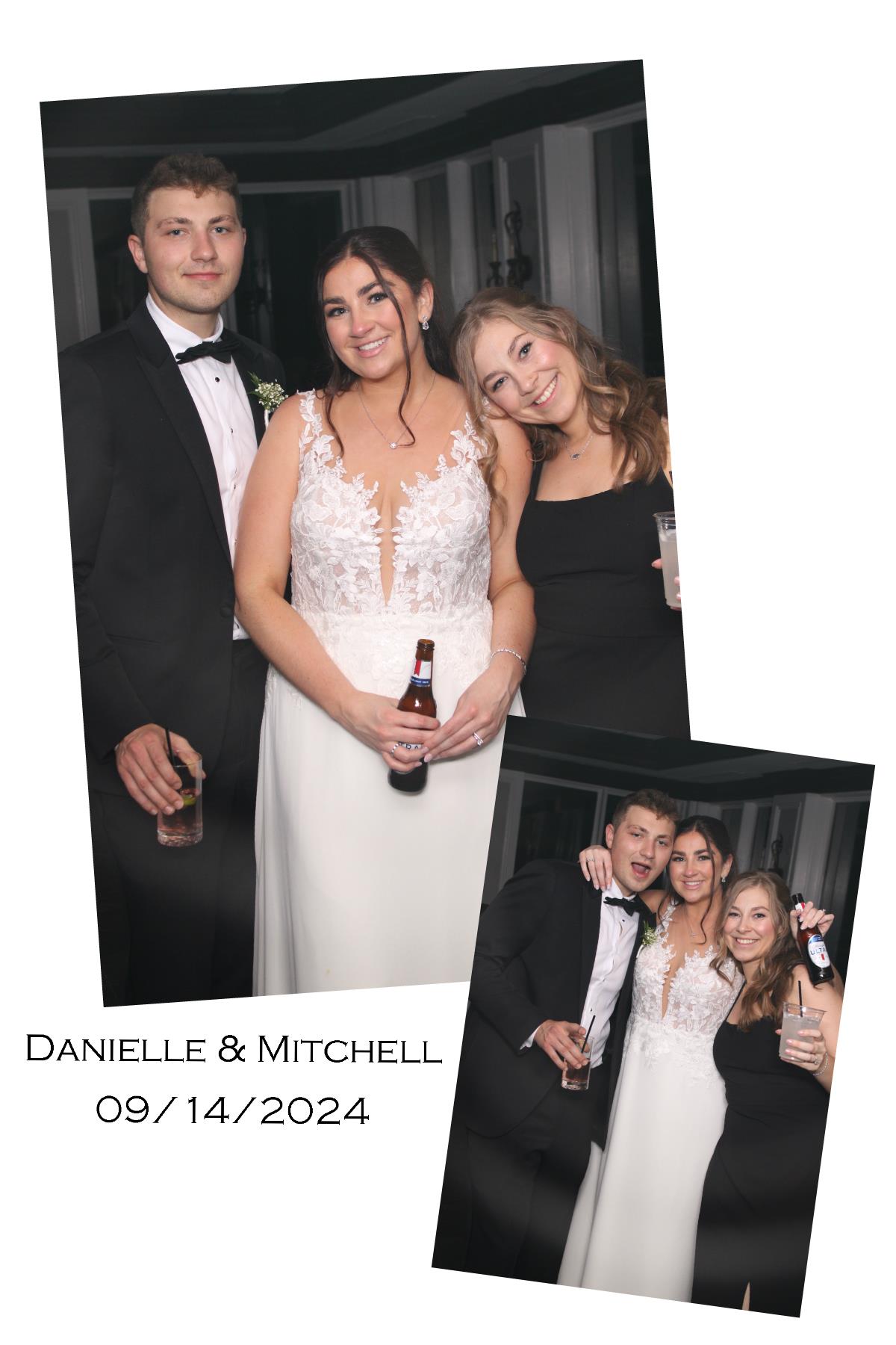 Danielle & Mitchell Eglar | View more photos from the event at gallery.photoboothcincy.com/u/PhotoBoothCincy/Danielle-Mitchell-Eglar