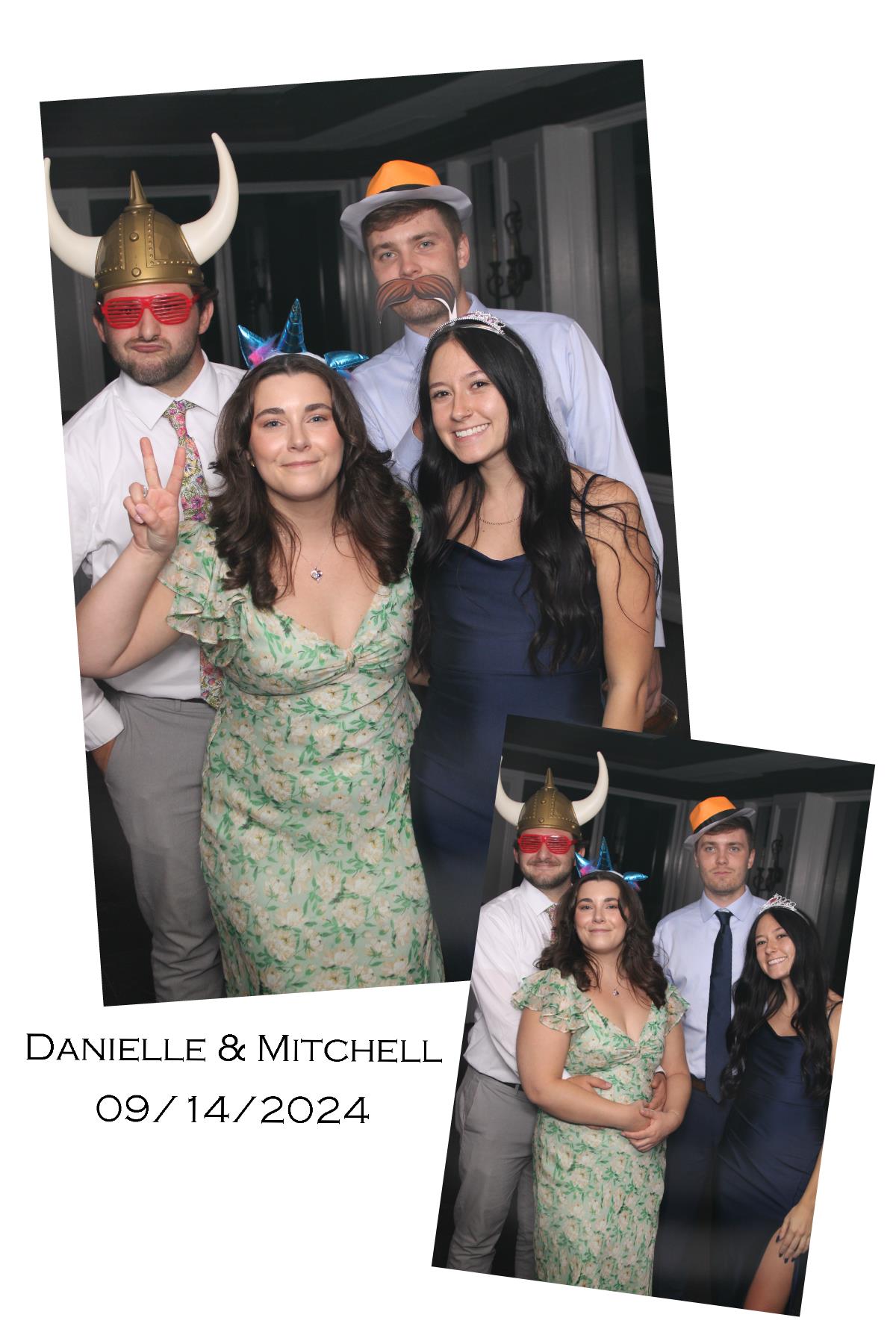 Danielle & Mitchell Eglar | View more photos from the event at gallery.photoboothcincy.com/u/PhotoBoothCincy/Danielle-Mitchell-Eglar