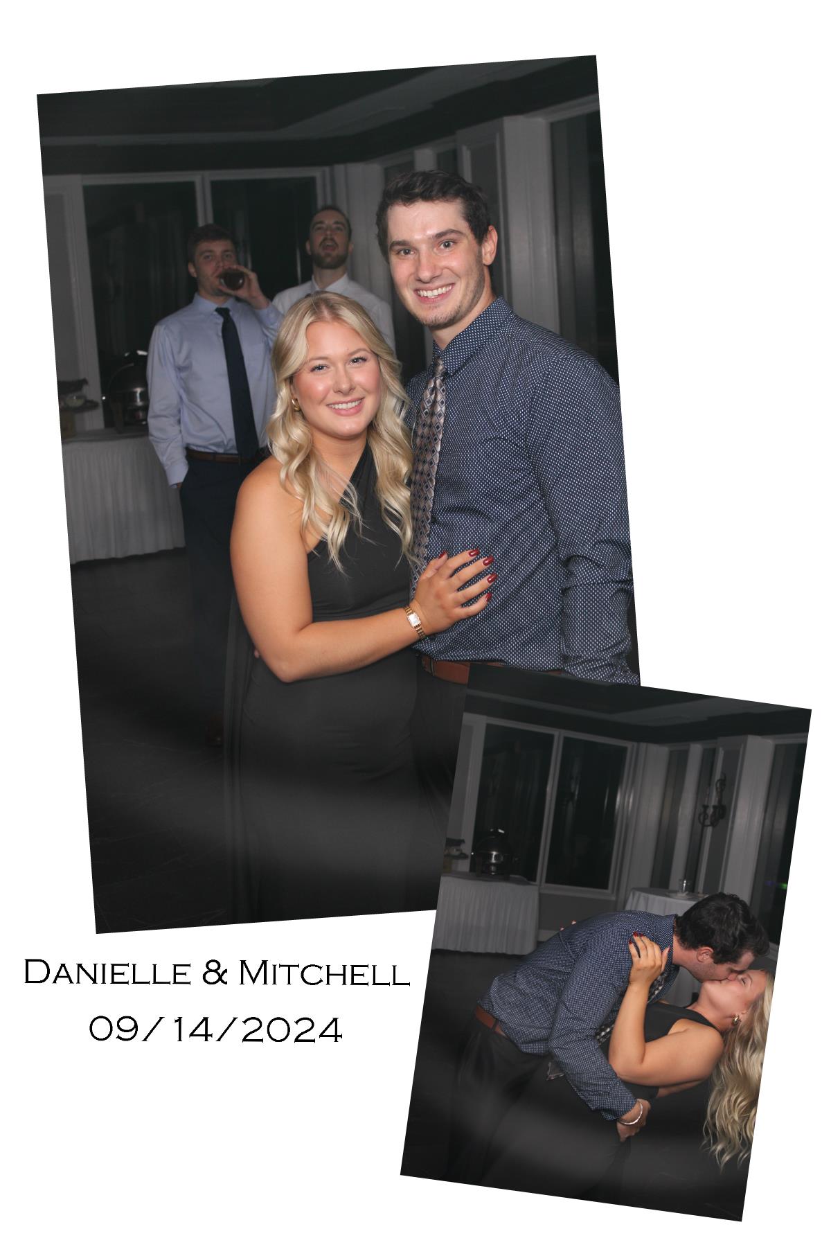 Danielle & Mitchell Eglar | View more photos from the event at gallery.photoboothcincy.com/u/PhotoBoothCincy/Danielle-Mitchell-Eglar