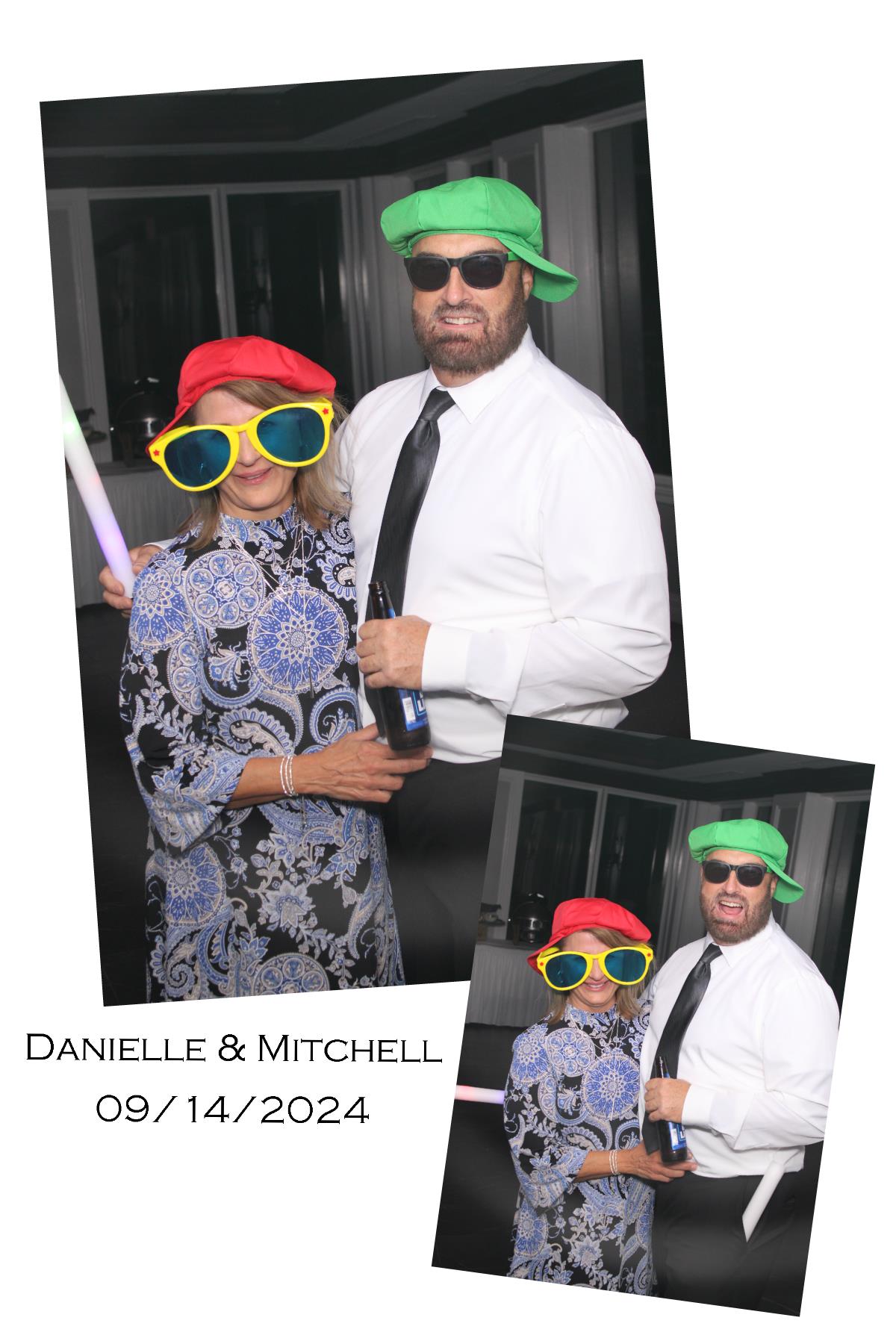 Danielle & Mitchell Eglar | View more photos from the event at gallery.photoboothcincy.com/u/PhotoBoothCincy/Danielle-Mitchell-Eglar