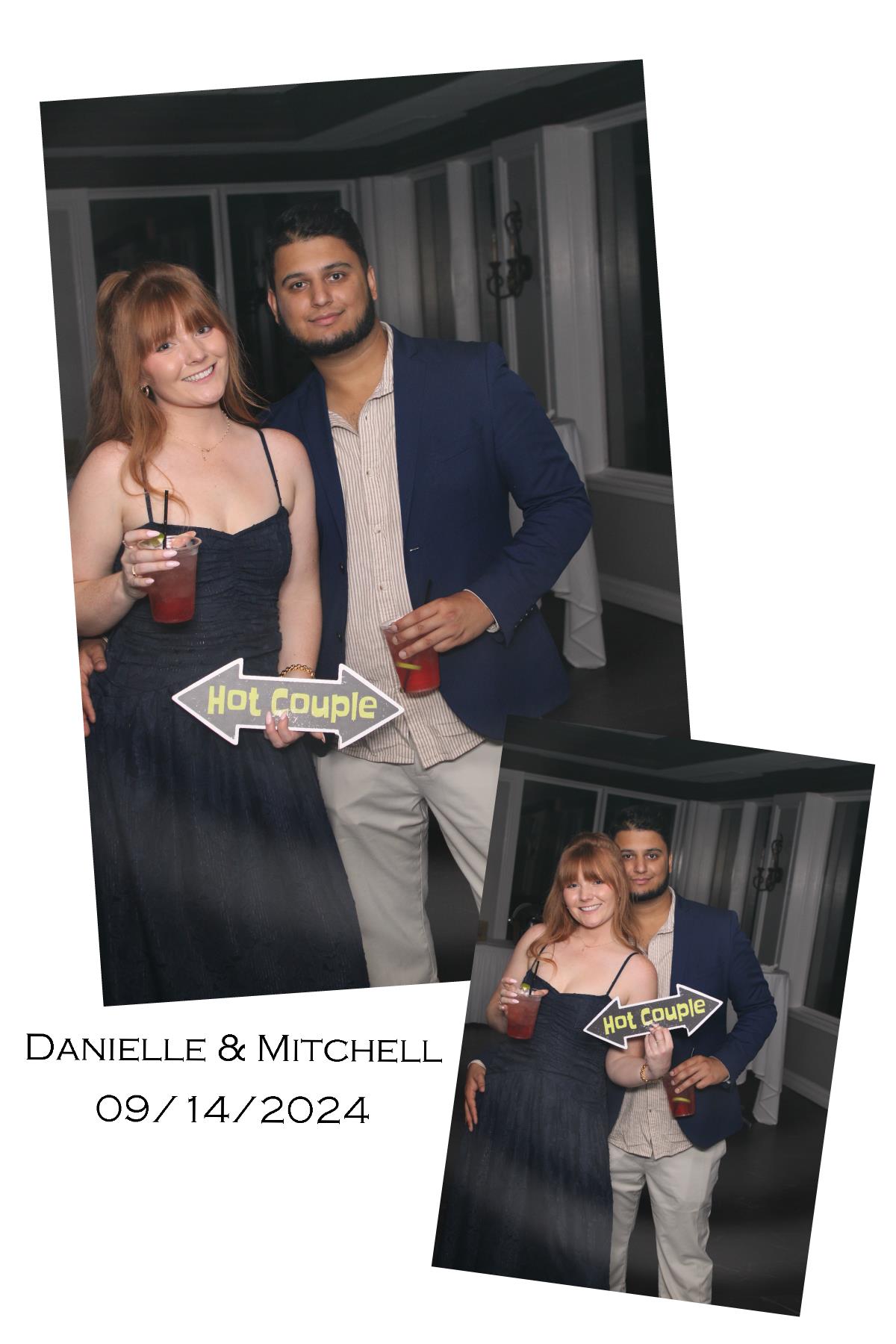 Danielle & Mitchell Eglar | View more photos from the event at gallery.photoboothcincy.com/u/PhotoBoothCincy/Danielle-Mitchell-Eglar