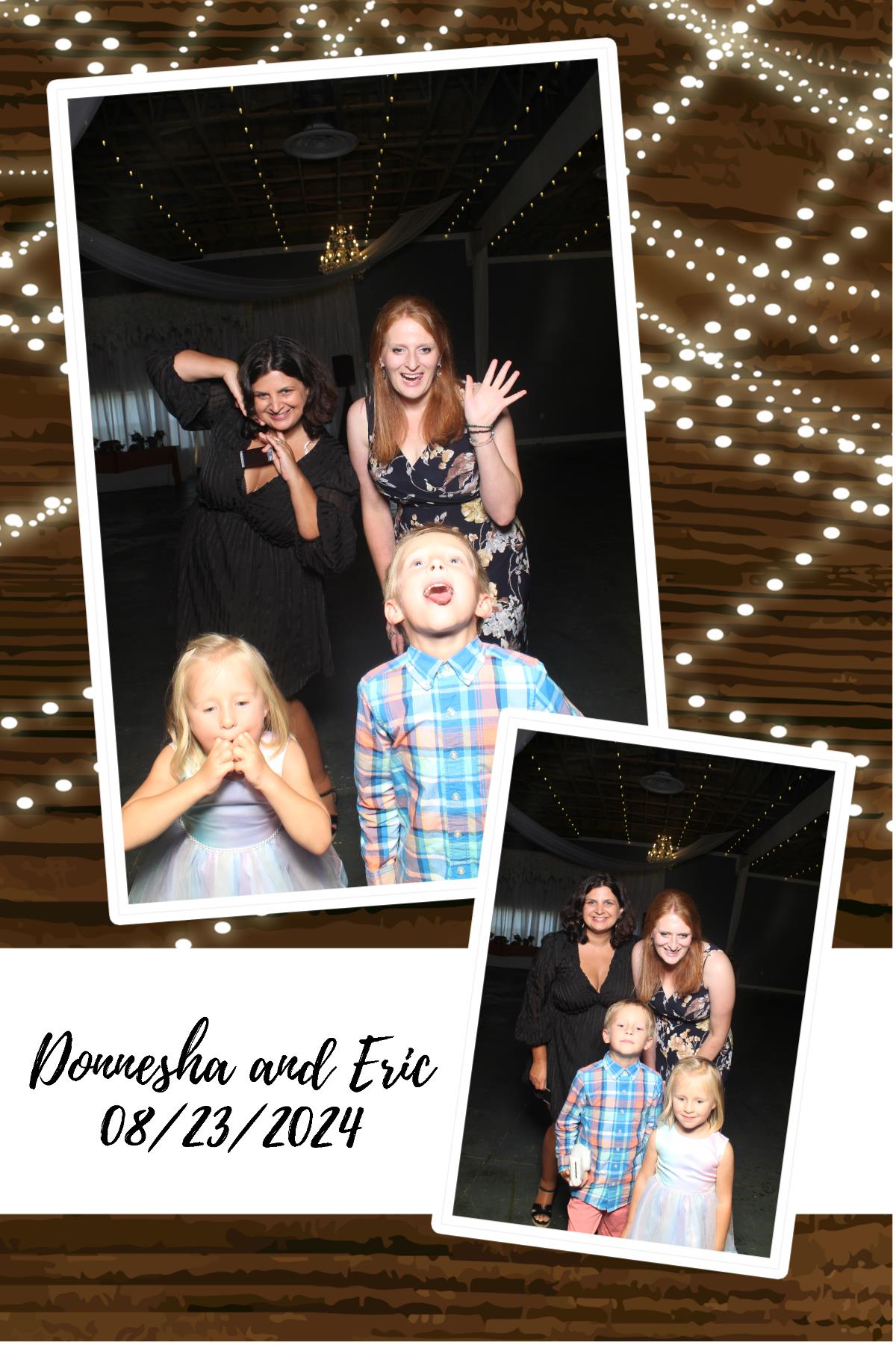Donnesha & Eric | View more photos from the event at gallery.photoboothcincy.com/u/PhotoBoothCincy/Donnesha-Eric