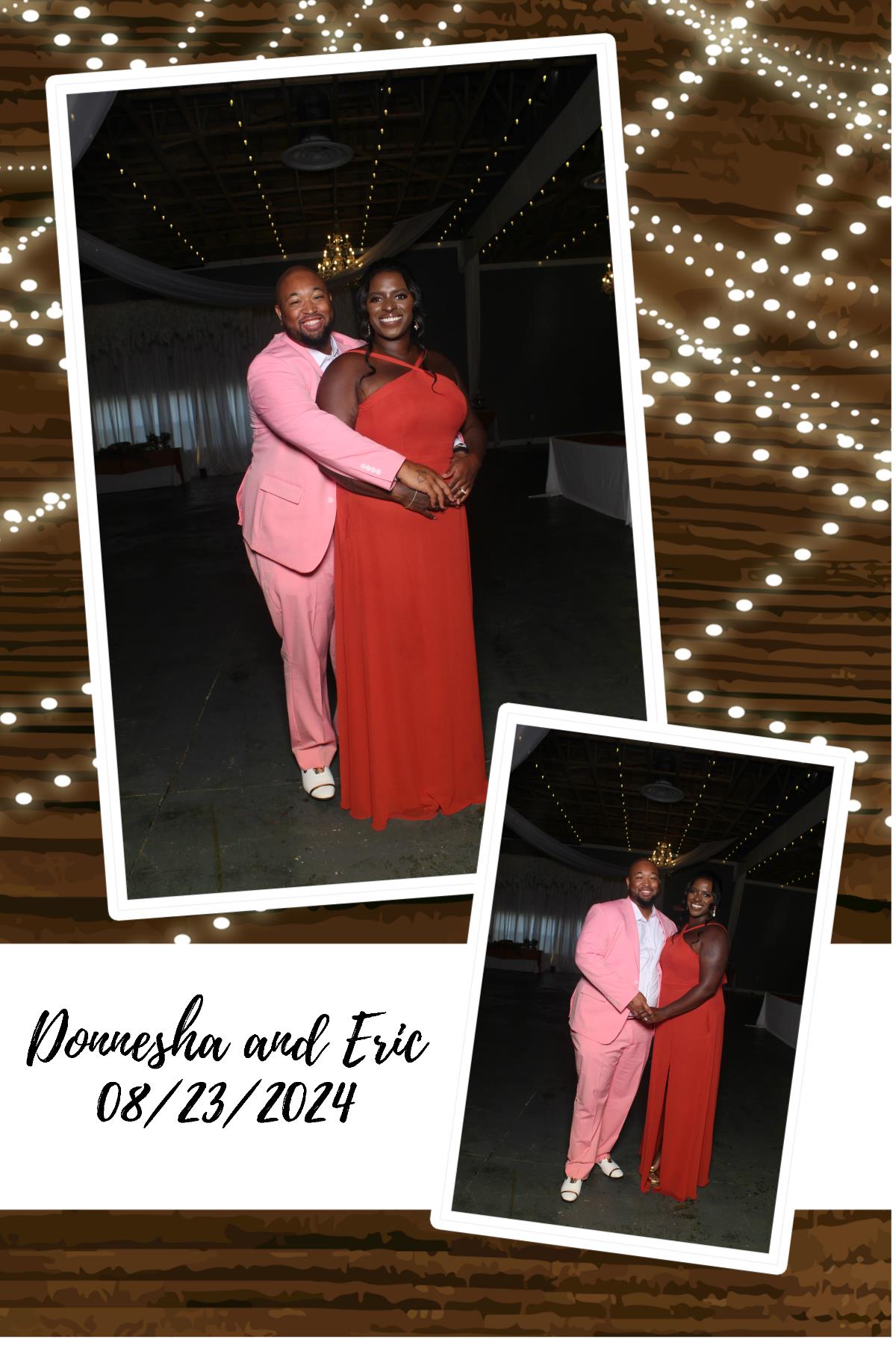 Donnesha & Eric | View more photos from the event at gallery.photoboothcincy.com/u/PhotoBoothCincy/Donnesha-Eric