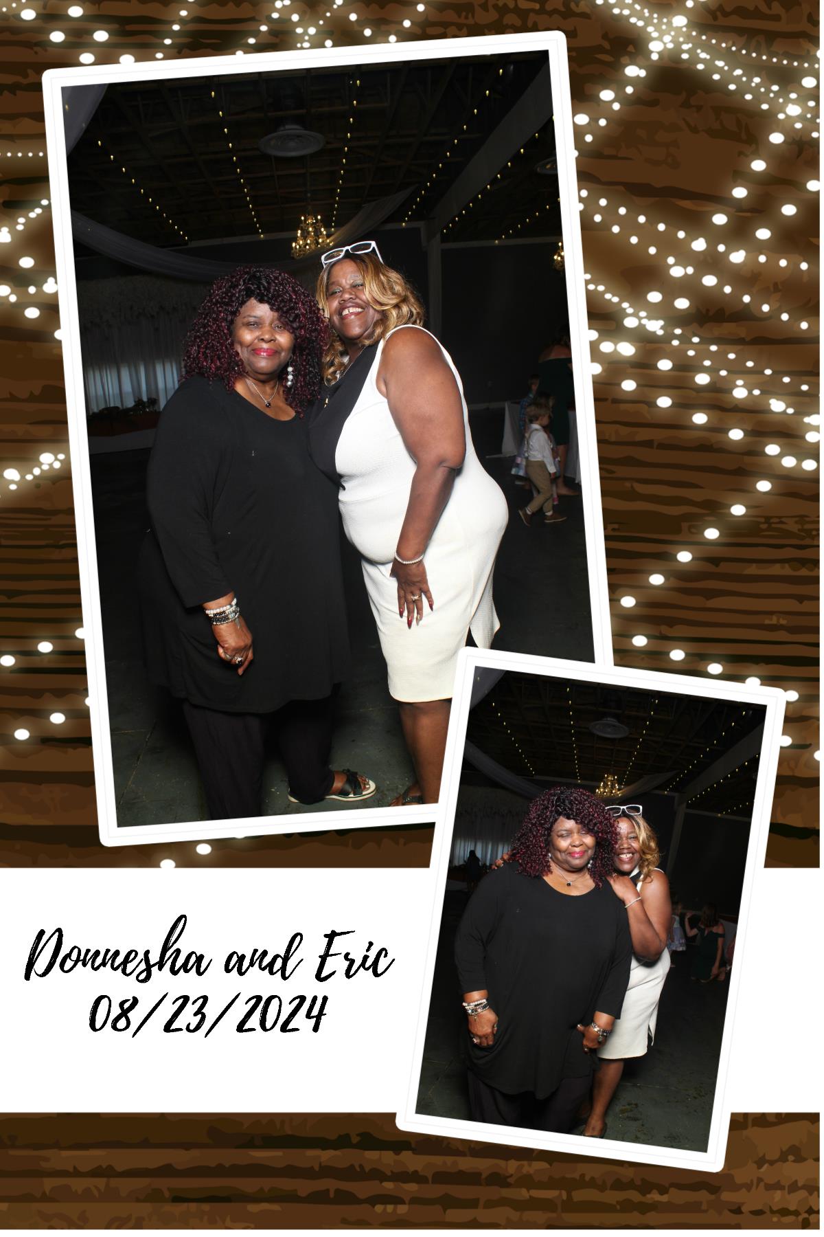 Donnesha & Eric | View more photos from the event at gallery.photoboothcincy.com/u/PhotoBoothCincy/Donnesha-Eric