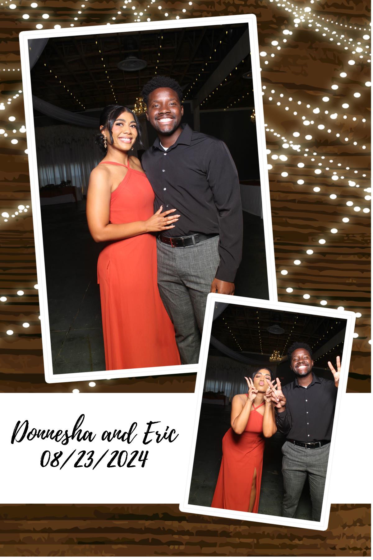 Donnesha & Eric | View more photos from the event at gallery.photoboothcincy.com/u/PhotoBoothCincy/Donnesha-Eric