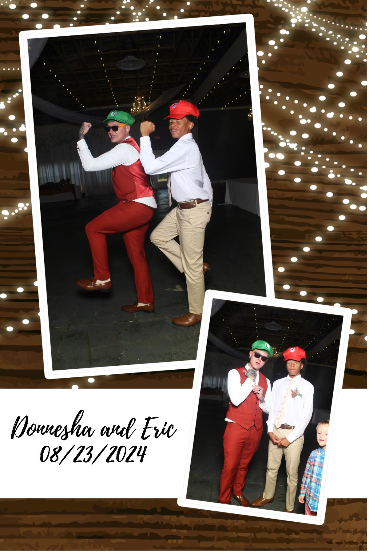 Donnesha & Eric | View more photos from the event at gallery.photoboothcincy.com/u/PhotoBoothCincy/Donnesha-Eric