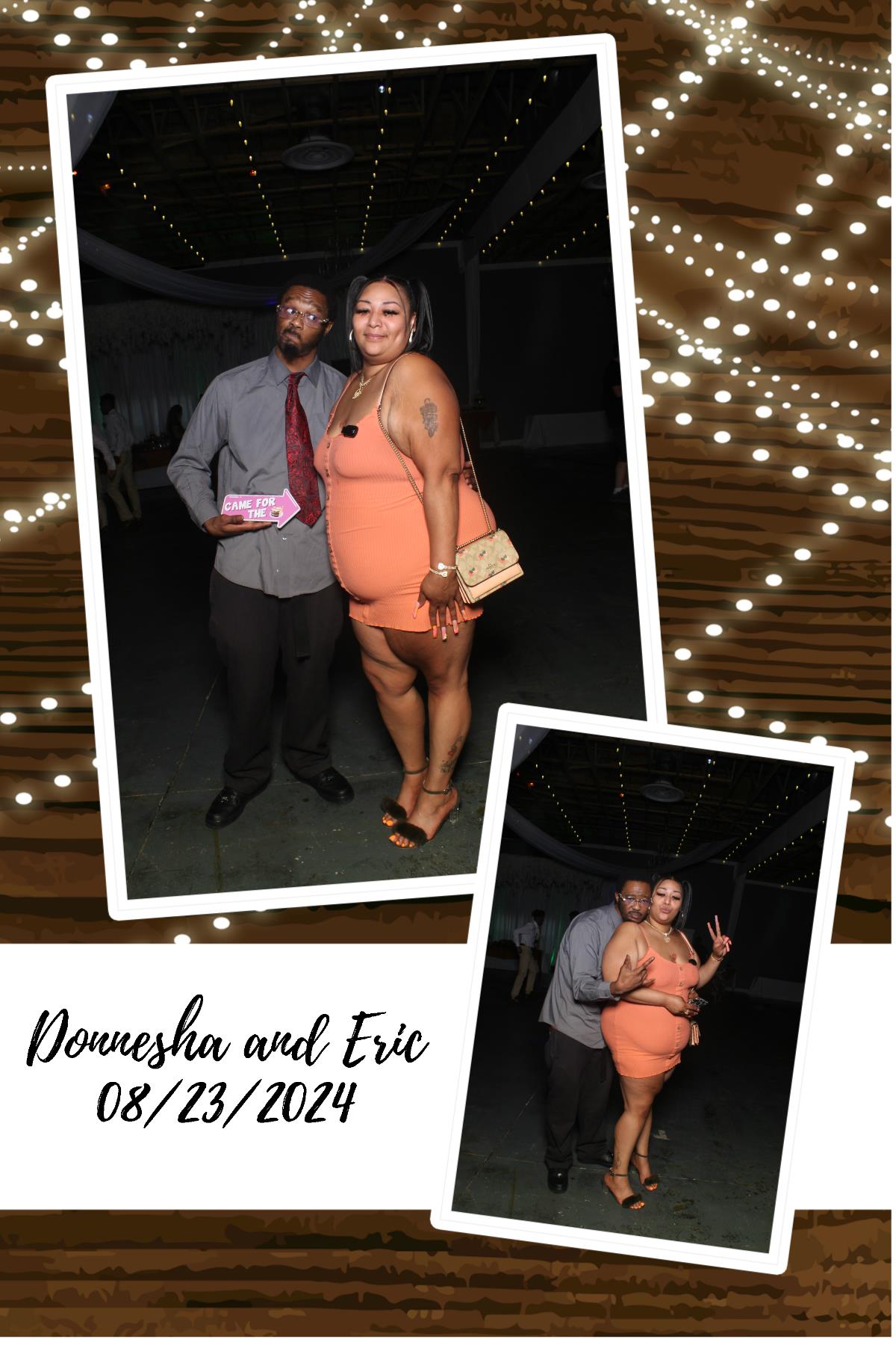 Donnesha & Eric | View more photos from the event at gallery.photoboothcincy.com/u/PhotoBoothCincy/Donnesha-Eric