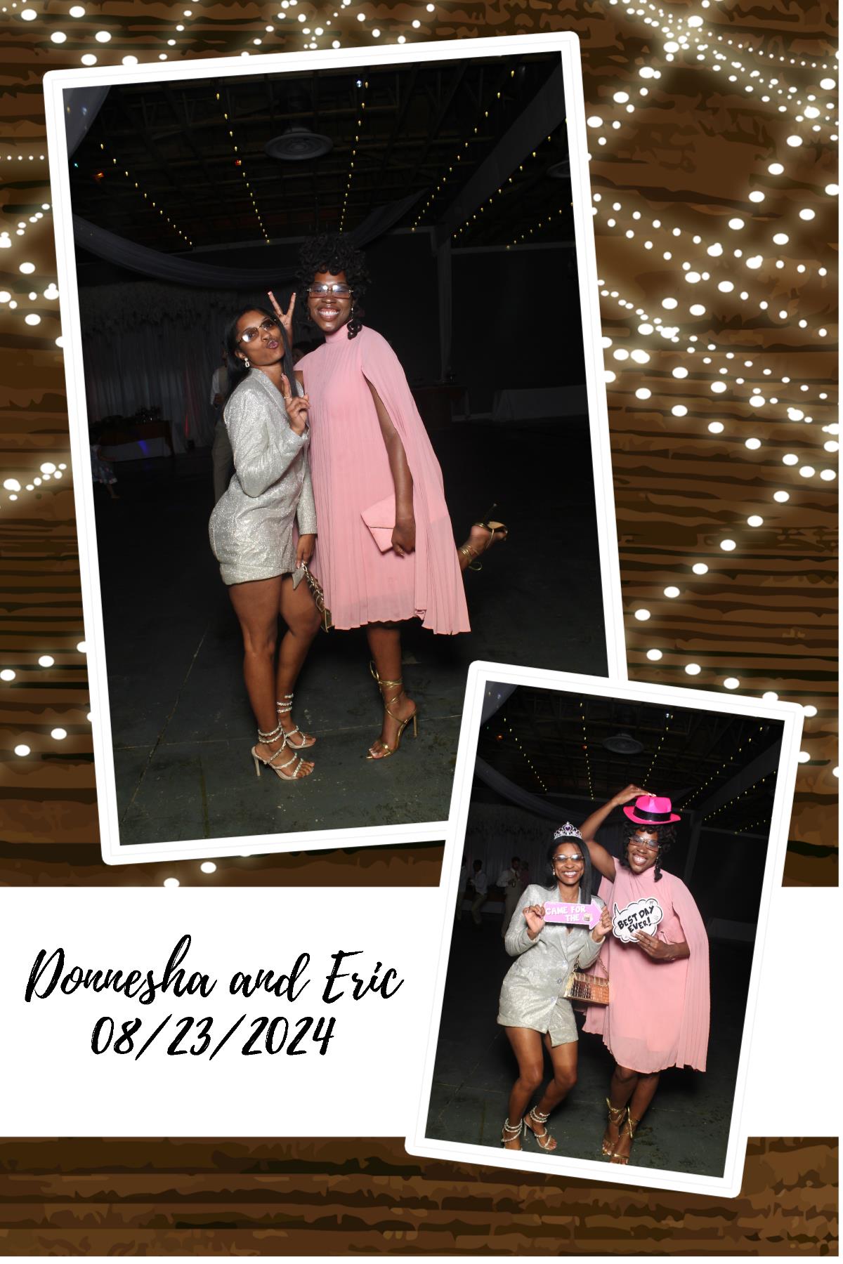 Donnesha & Eric | View more photos from the event at gallery.photoboothcincy.com/u/PhotoBoothCincy/Donnesha-Eric