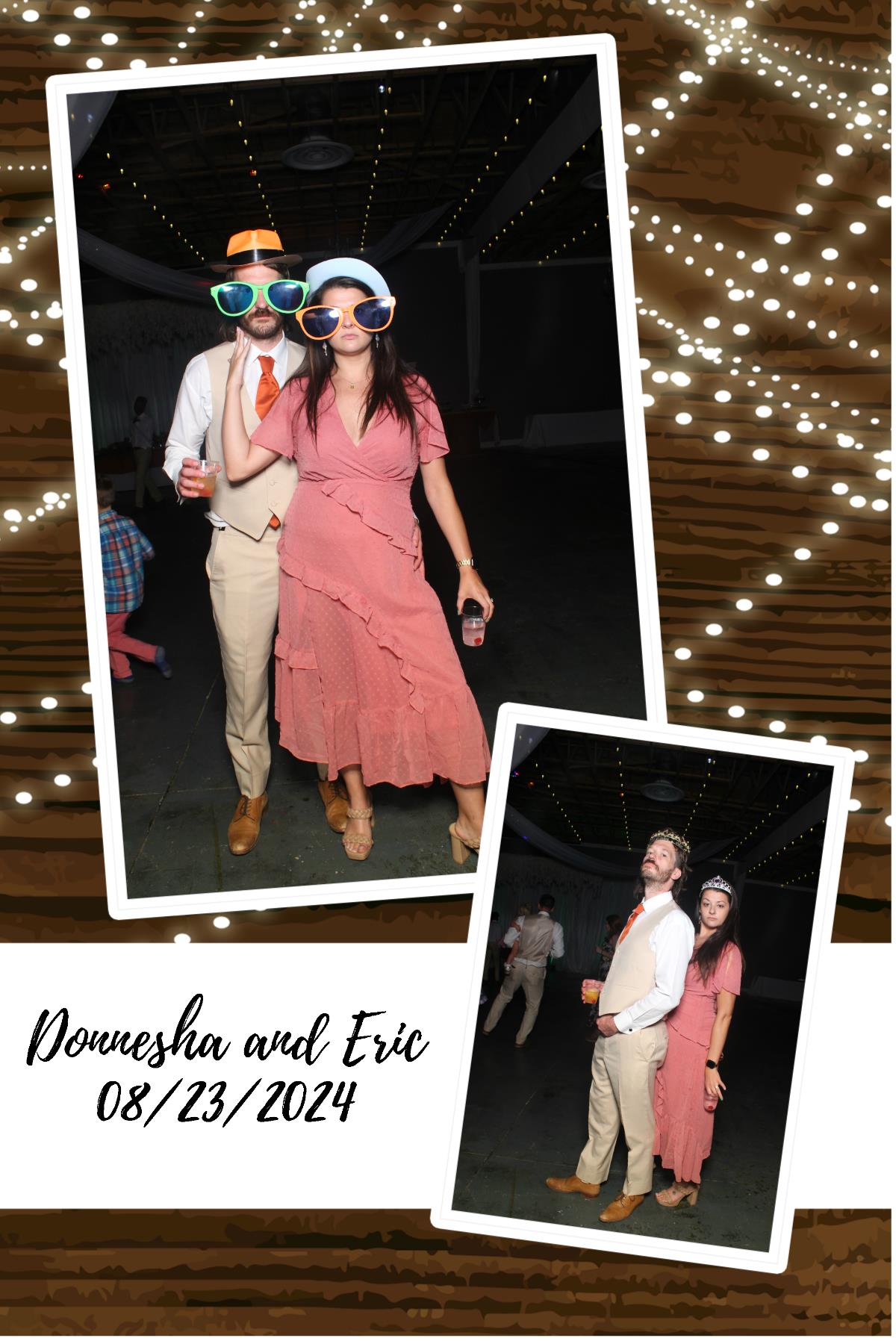 Donnesha & Eric | View more photos from the event at gallery.photoboothcincy.com/u/PhotoBoothCincy/Donnesha-Eric