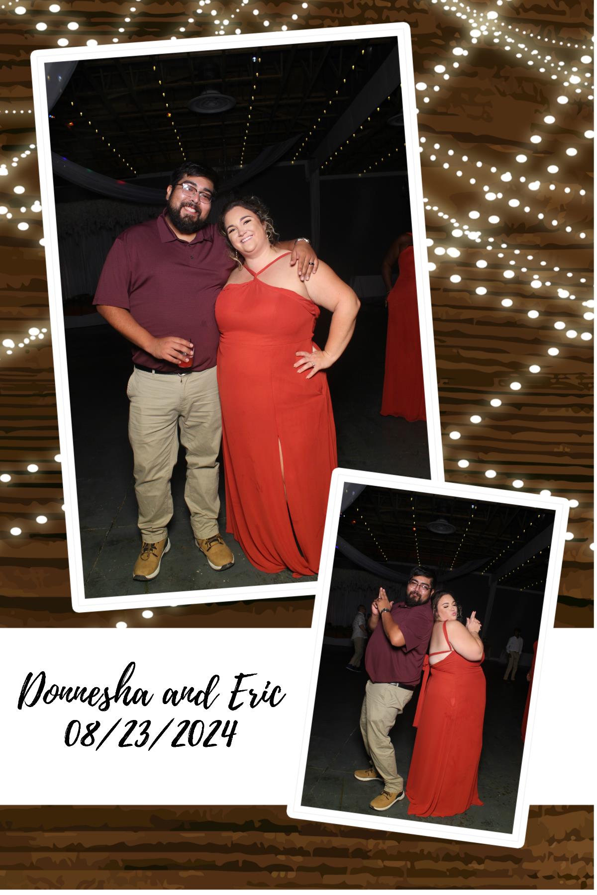 Donnesha & Eric | View more photos from the event at gallery.photoboothcincy.com/u/PhotoBoothCincy/Donnesha-Eric