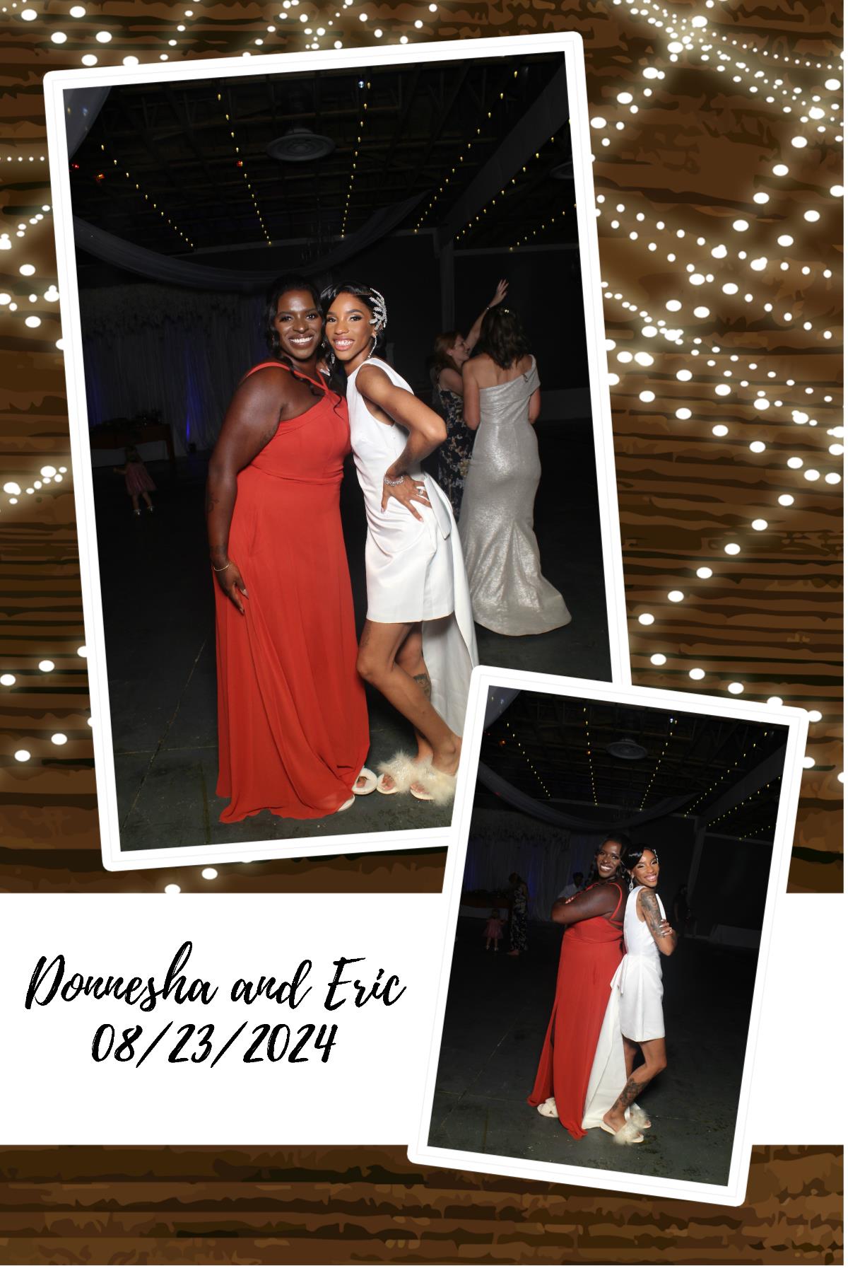 Donnesha & Eric | View more photos from the event at gallery.photoboothcincy.com/u/PhotoBoothCincy/Donnesha-Eric