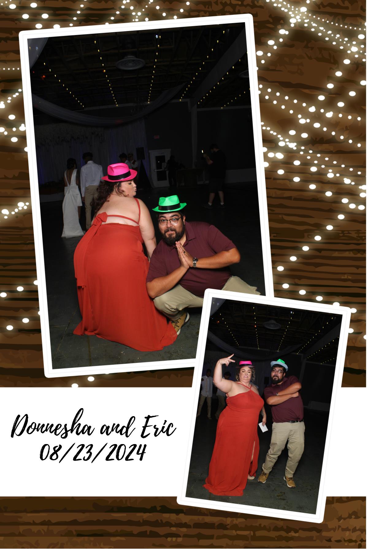 Donnesha & Eric | View more photos from the event at gallery.photoboothcincy.com/u/PhotoBoothCincy/Donnesha-Eric