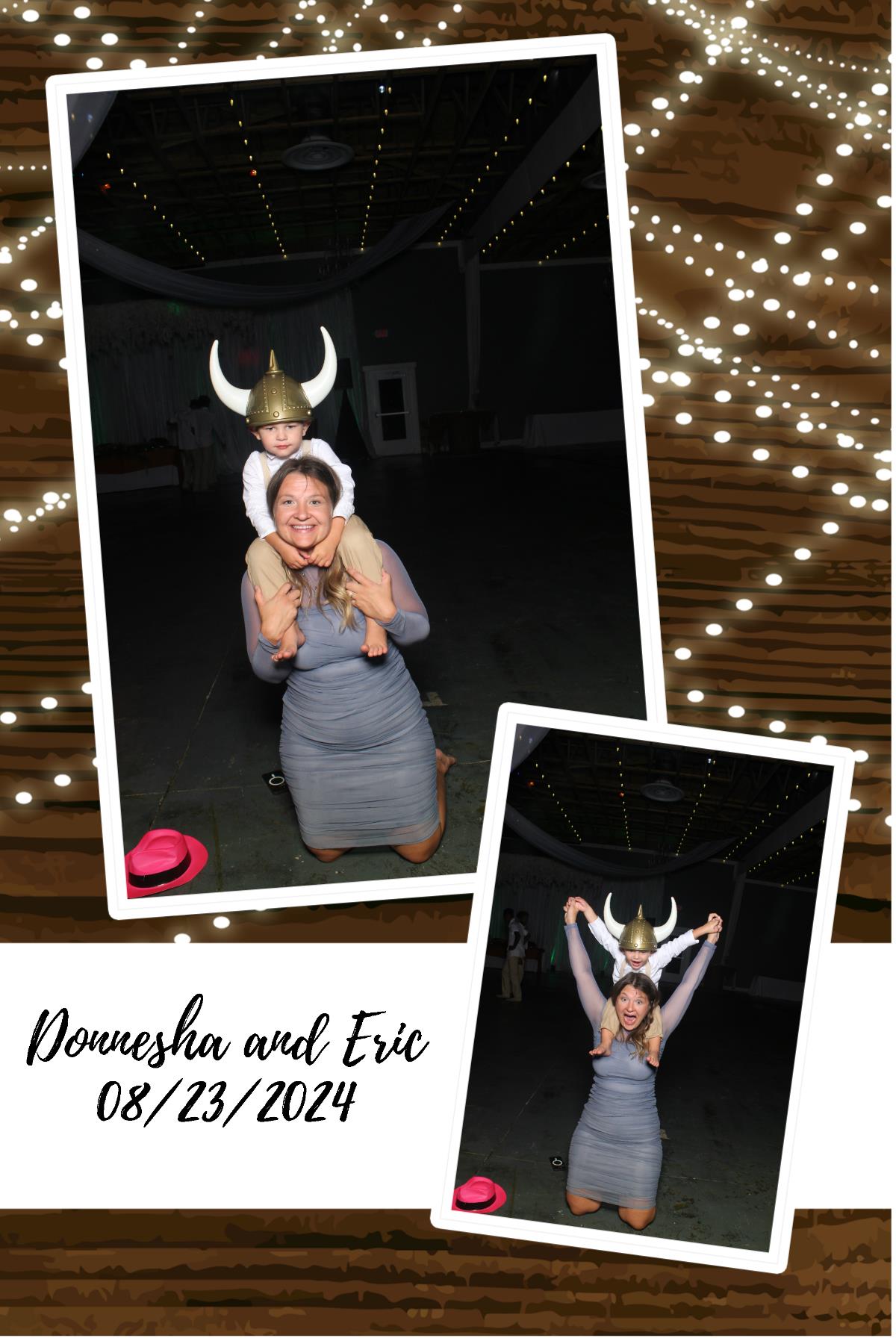Donnesha & Eric | View more photos from the event at gallery.photoboothcincy.com/u/PhotoBoothCincy/Donnesha-Eric