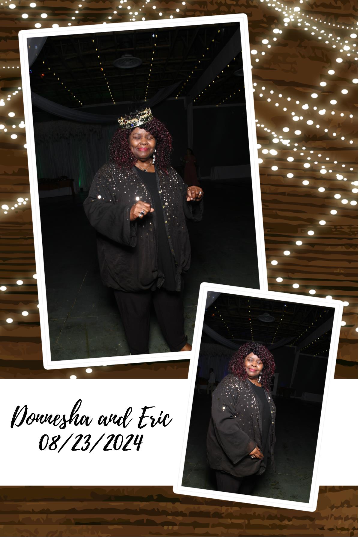 Donnesha & Eric | View more photos from the event at gallery.photoboothcincy.com/u/PhotoBoothCincy/Donnesha-Eric