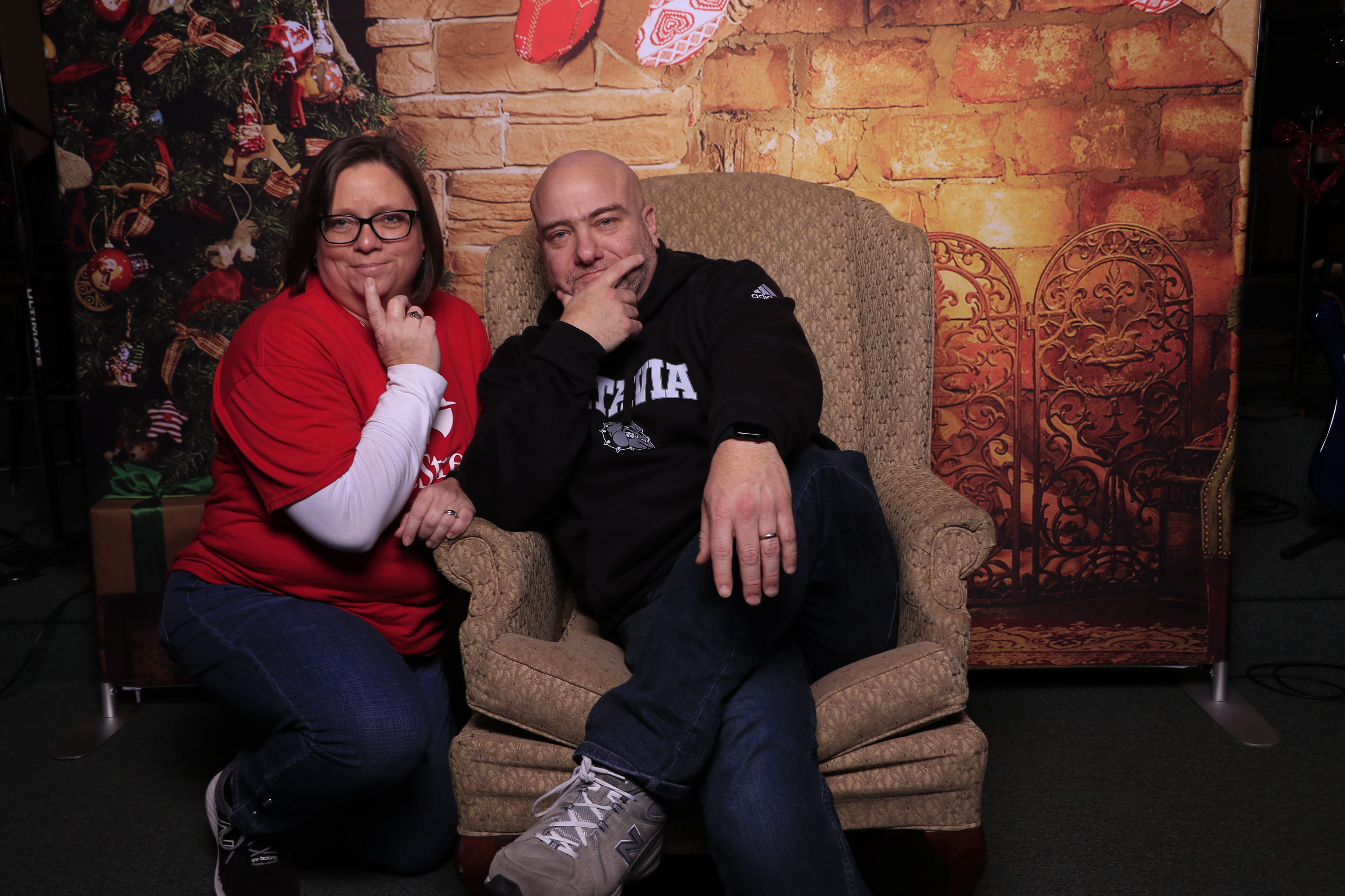 Donuts with Santa | View more photos from the event at gallery.photoboothcincy.com/u/PhotoBoothCincy/Donuts-with-Santa