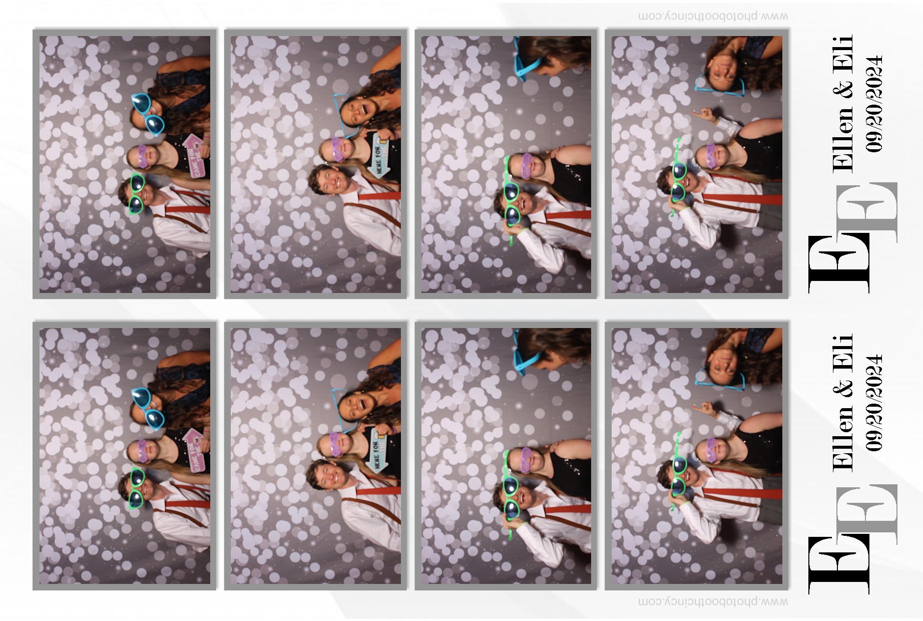 Ellen & Eli | View more photos from the event at gallery.photoboothcincy.com/u/PhotoBoothCincy/Ellen-Eli