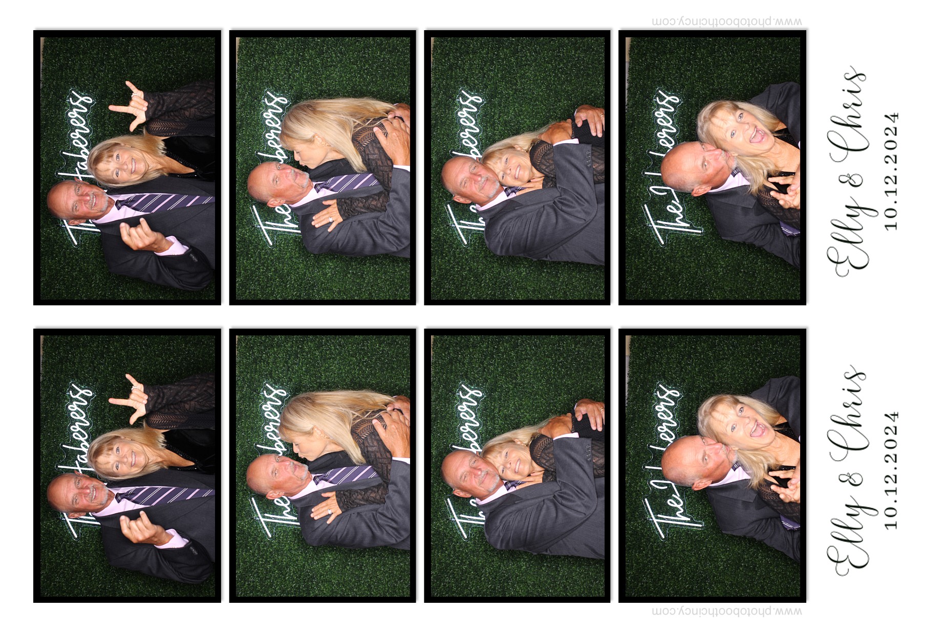 Elly & Chris | View more photos from the event at gallery.photoboothcincy.com/u/PhotoBoothCincy/Elly-Chris