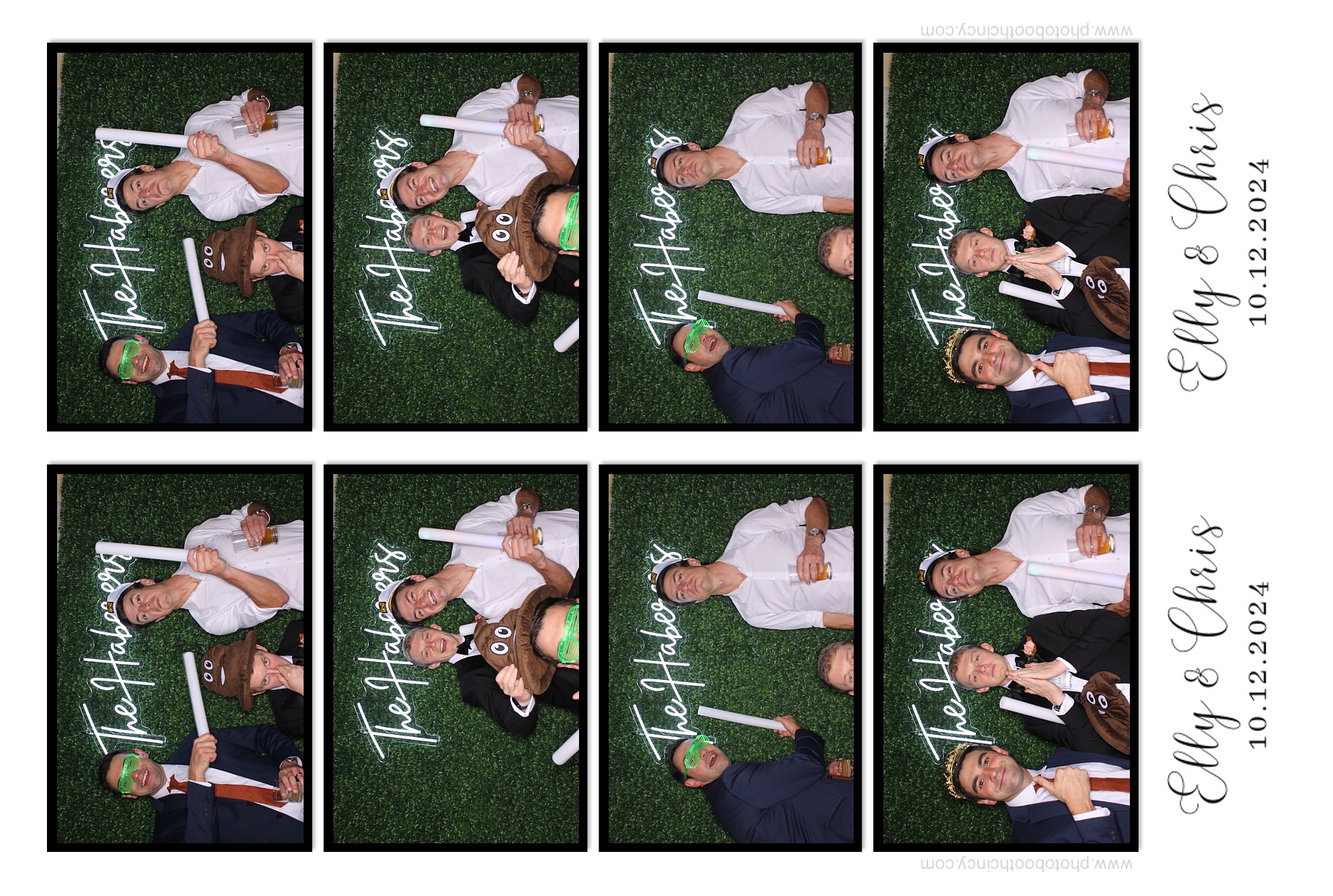 Elly & Chris | View more photos from the event at gallery.photoboothcincy.com/u/PhotoBoothCincy/Elly-Chris